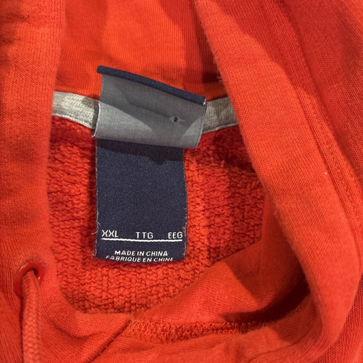 Nike Vintage Nike Hoodie Men XXL Red Center Spellout Hoodie Size US XXL / EU 58 / 5 - 4 Thumbnail