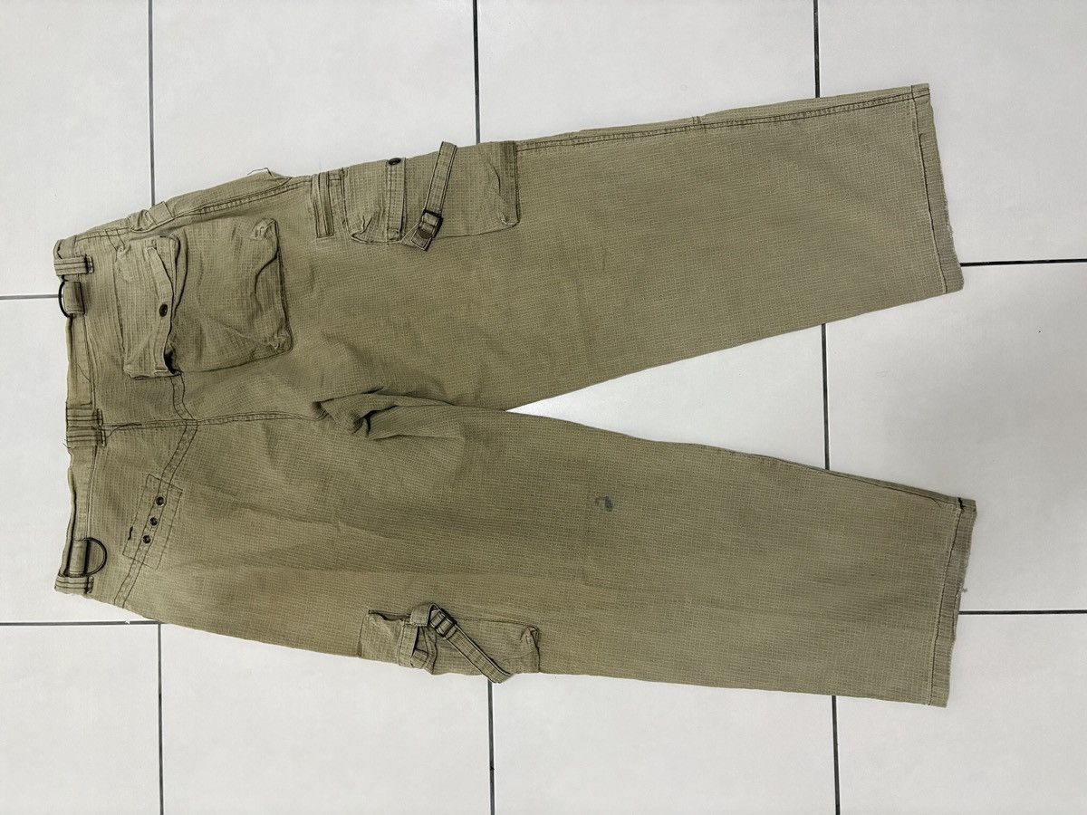 Japanese Brand Vintage Techno Cargo Bondage Pants Size US 34 / EU 50 - 2 Thumbnail