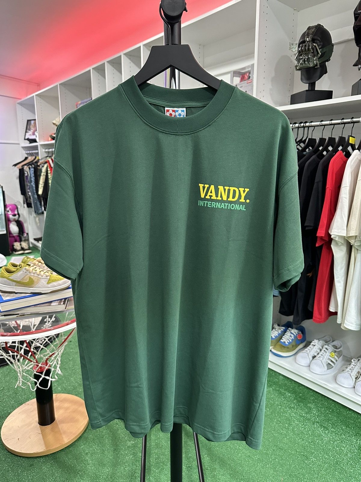 VANDY THE PINK】VTP Shop Logo Washed Tee, OUR BRAND,VANDY THE PINK