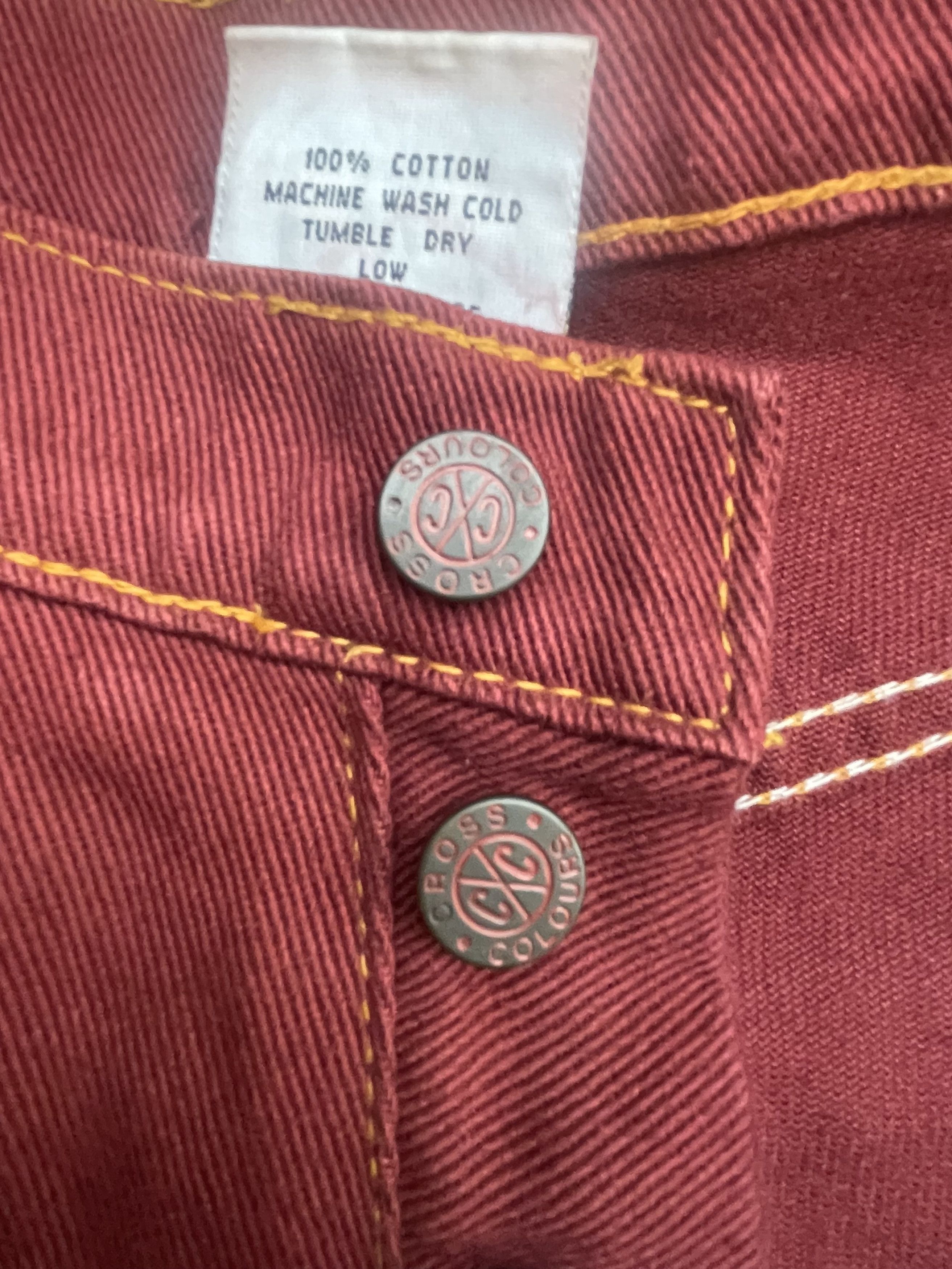Cross Colours Vintage Cross Colours Baggy Denim Size US 30 / EU 46 - 11 Thumbnail