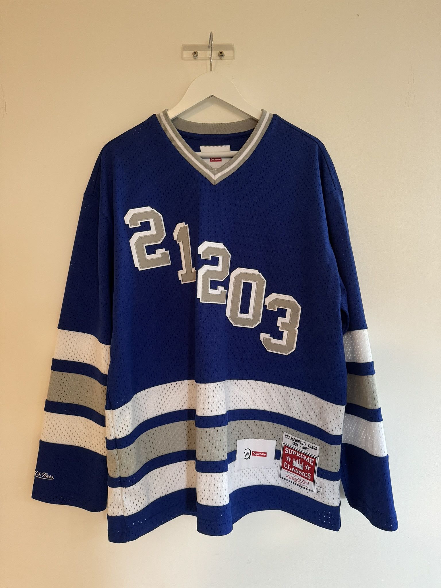 Supreme Hockey Jersey | Grailed