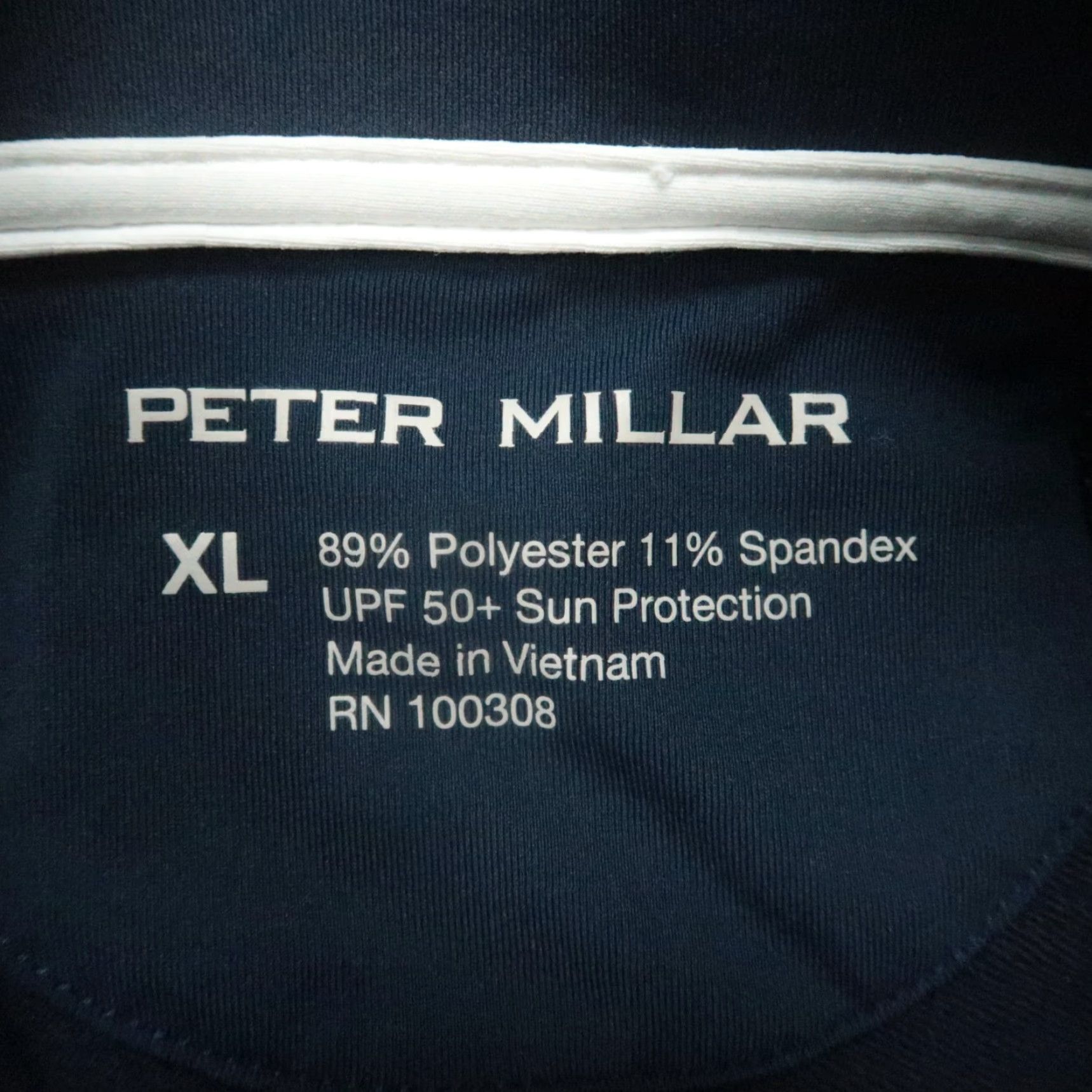 Peter Millar Peter Millar Pullover Womens Extra Large Blue Raglan Sleeve Perth Layer 1/4 Zip Size XL / US 12-14 / IT 48-50 - 3 Thumbnail