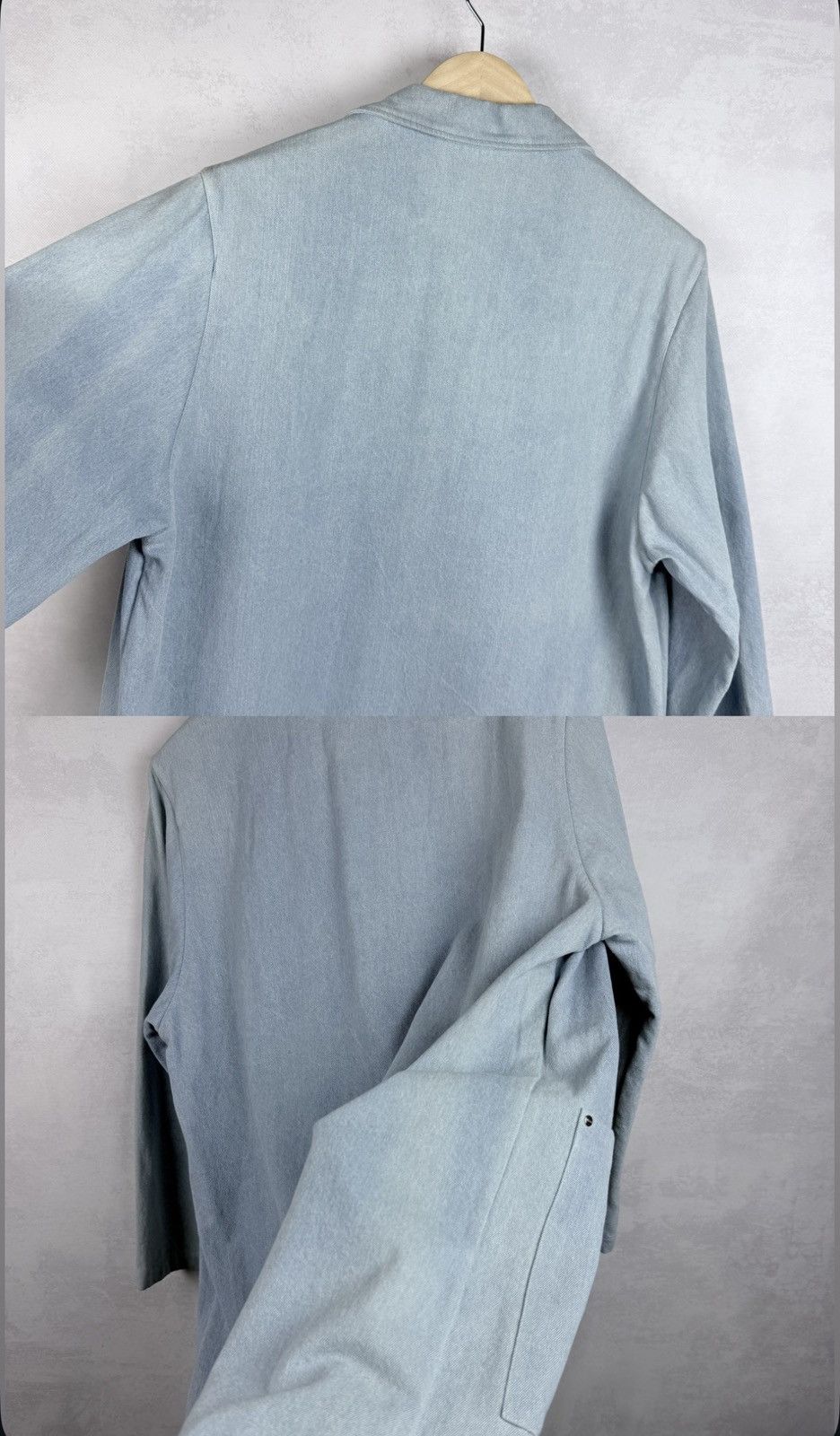 Bless BLESS Service N°51 Denim Summer Work Coat Size L Size US L / EU 52-54 / 3 - 12 Thumbnail