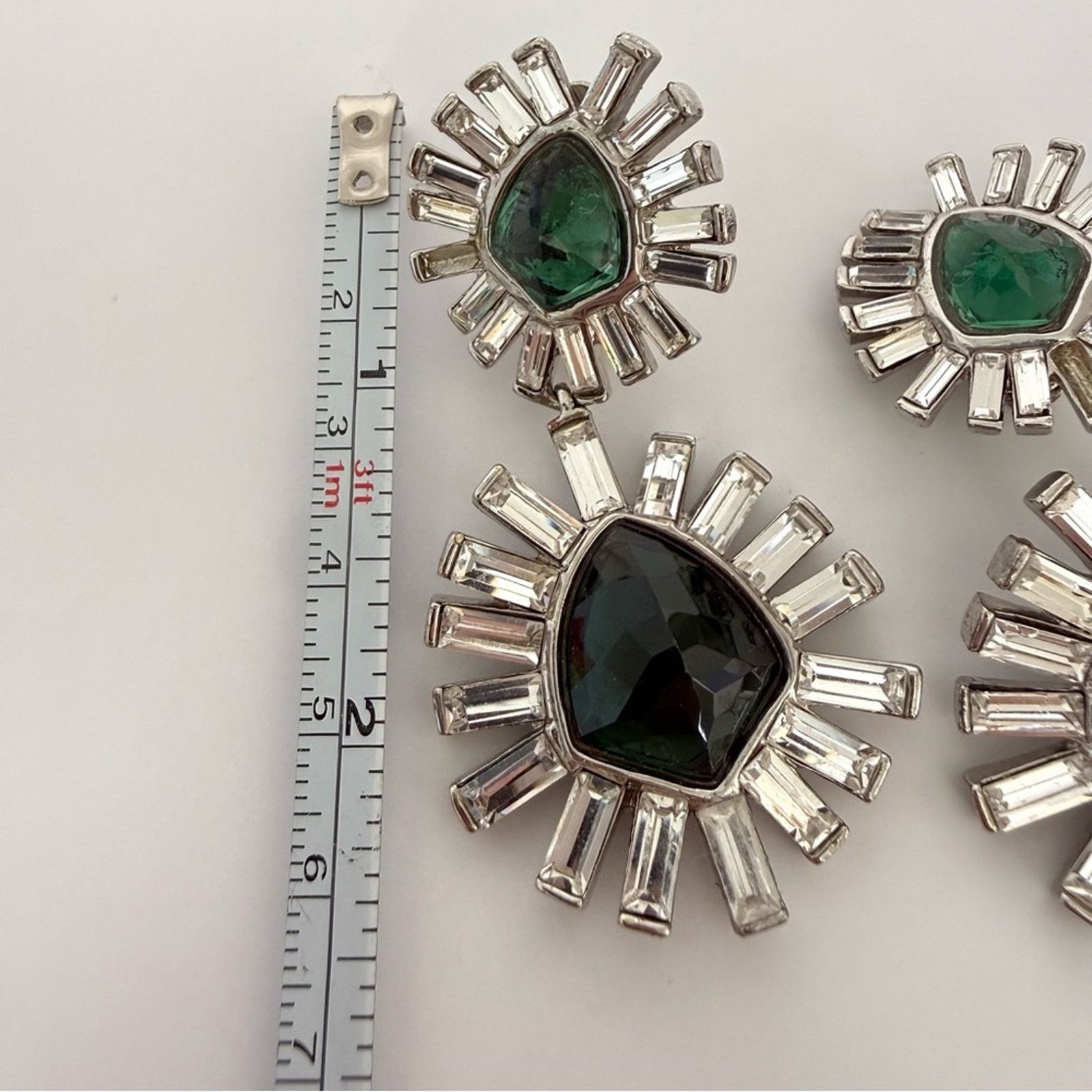 Alexis Bittar Alexis Bittar non pierced ear clips with crystals Authentic Size ONE SIZE - 6 Thumbnail