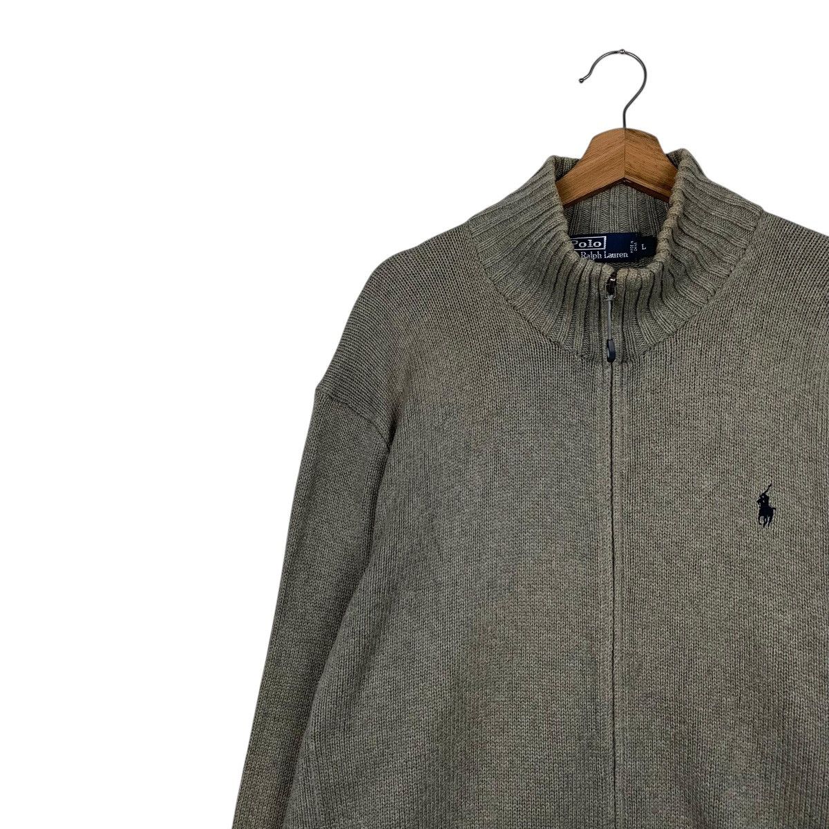 Polo Ralph Lauren Vintage Polo Ralph Lauren Zipper Sweater Size US L / EU 52-54 / 3 - 6 Thumbnail