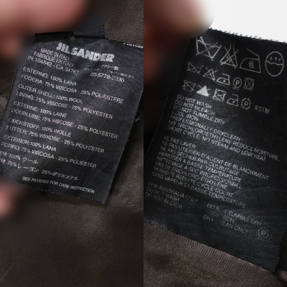 Jil Sander 00s Wool Double-Breasted Peacoat Jacket Raf Simons Size S / US 4 / IT 40 - 11 Thumbnail