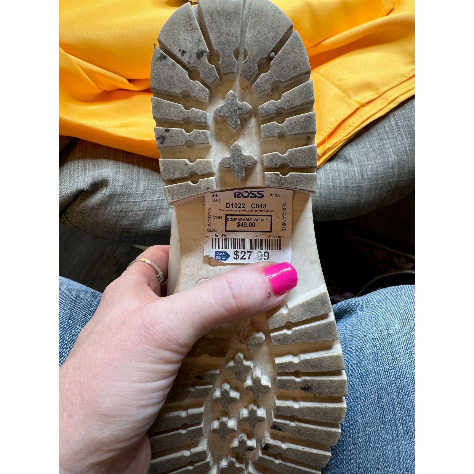 Other Indigo Rd Boot Women's Size 7M Lace Up Beige Size US 7 / IT 37 - 6 Thumbnail