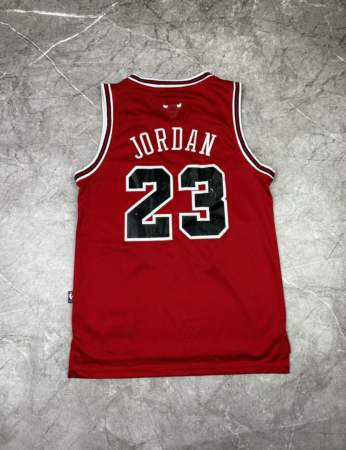 NBA × Nike × Vintage Nike 1990s Vintage Chicago Bulls Jordan 23 Jersey Shirt Rare Size US S / EU 44-46 / 1 - 2 Thumbnail