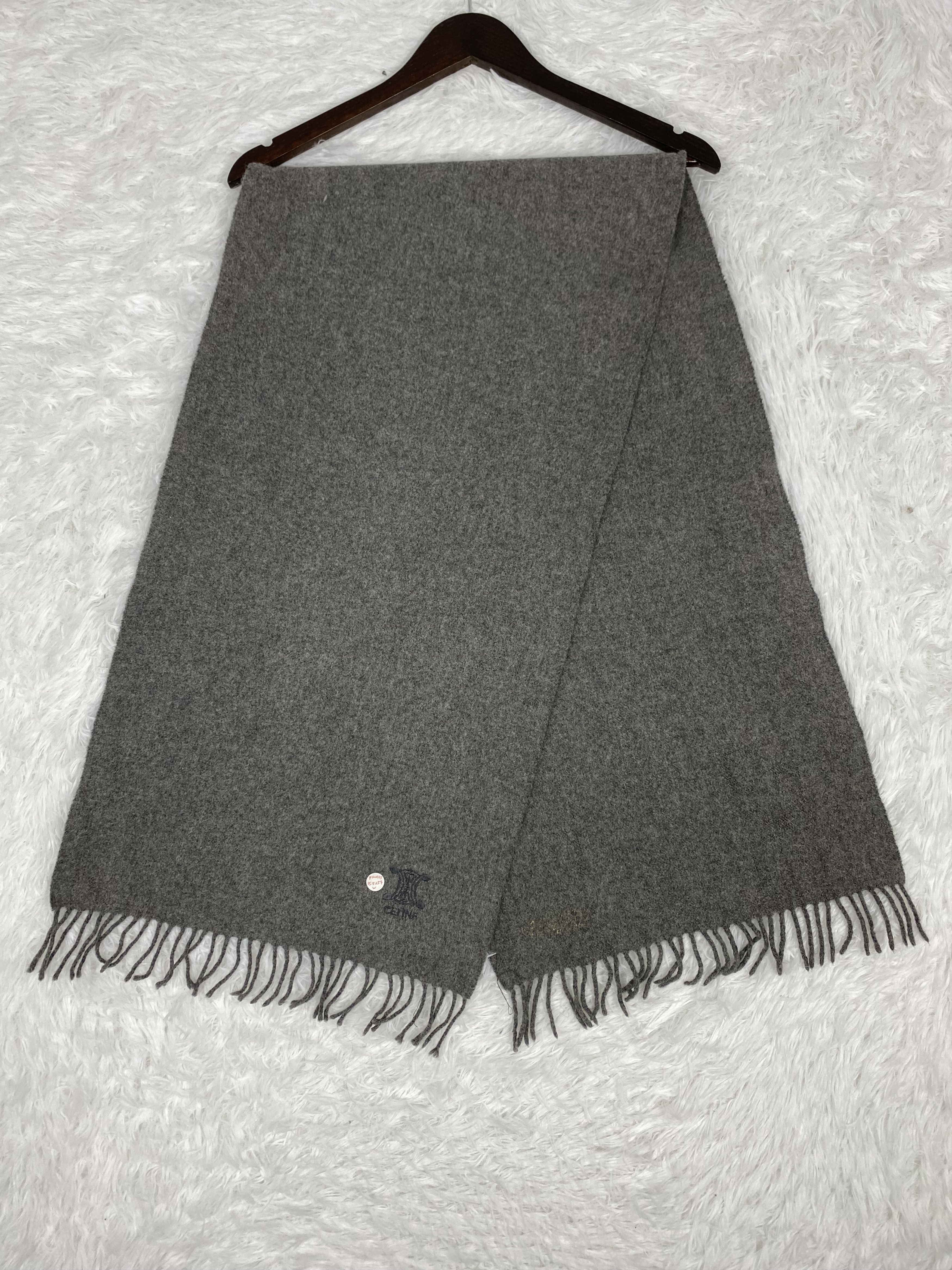 Celine Vintage Celine Scarf / Muffler Neckwear PM0155 Size ONE SIZE - 1 Thumbnail