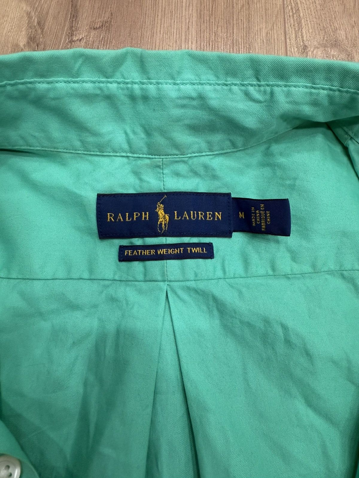 Polo Ralph Lauren Polo Ralph Lauren Featherweight Twill Button Up Shirt Size US M / EU 48-50 / 2 - 4 Thumbnail