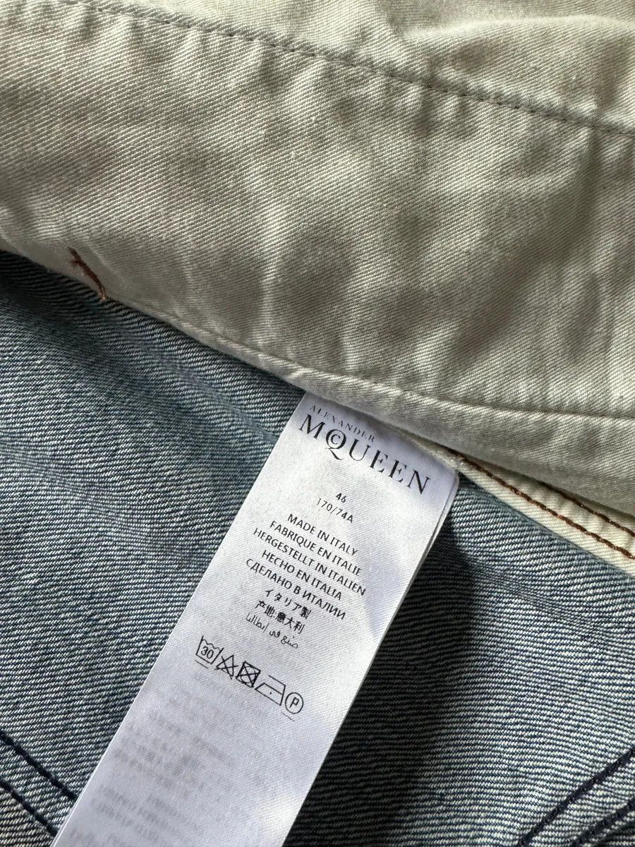 Alexander McQueen AW2017 Alexander McQueen Blue Juxtaposition Denim Jacket Size US S / EU 44-46 / 1 - 7 Thumbnail