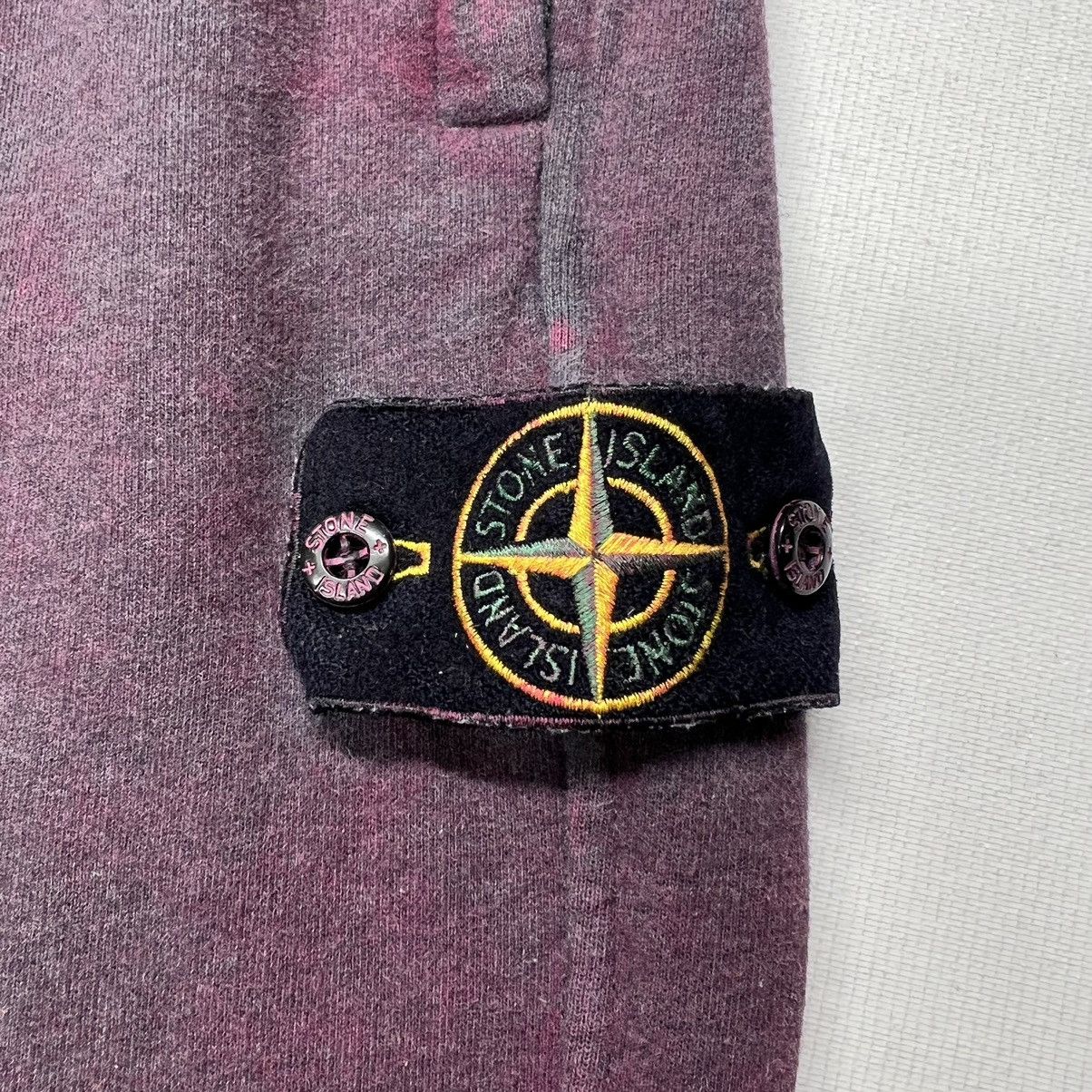 Stone Island Stone Island Sweatpants Purple Joggers Treatment Dyed Dust Size US 32 / EU 48 - 5 Thumbnail