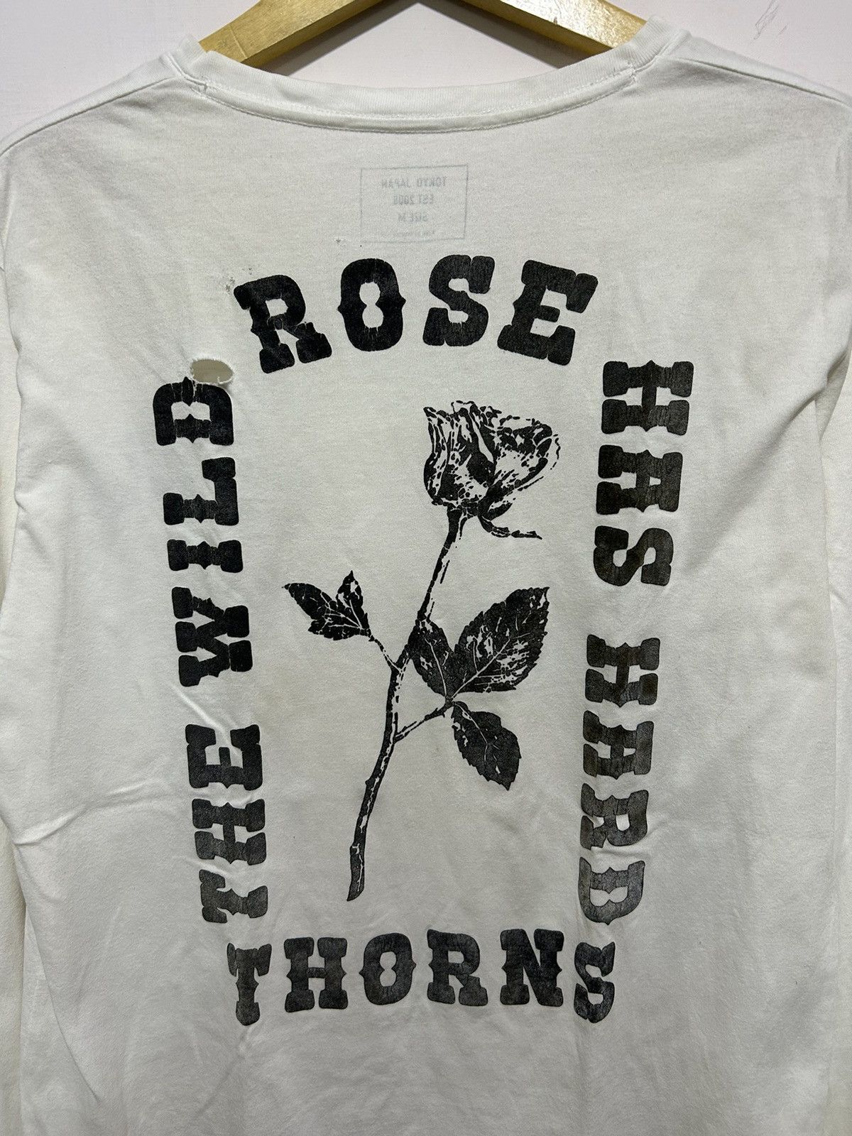 Japanese Brand Japanese Rose Black Bacckarat Tokyo Long Sleeve Size US M / EU 48-50 / 2 - 6 Thumbnail