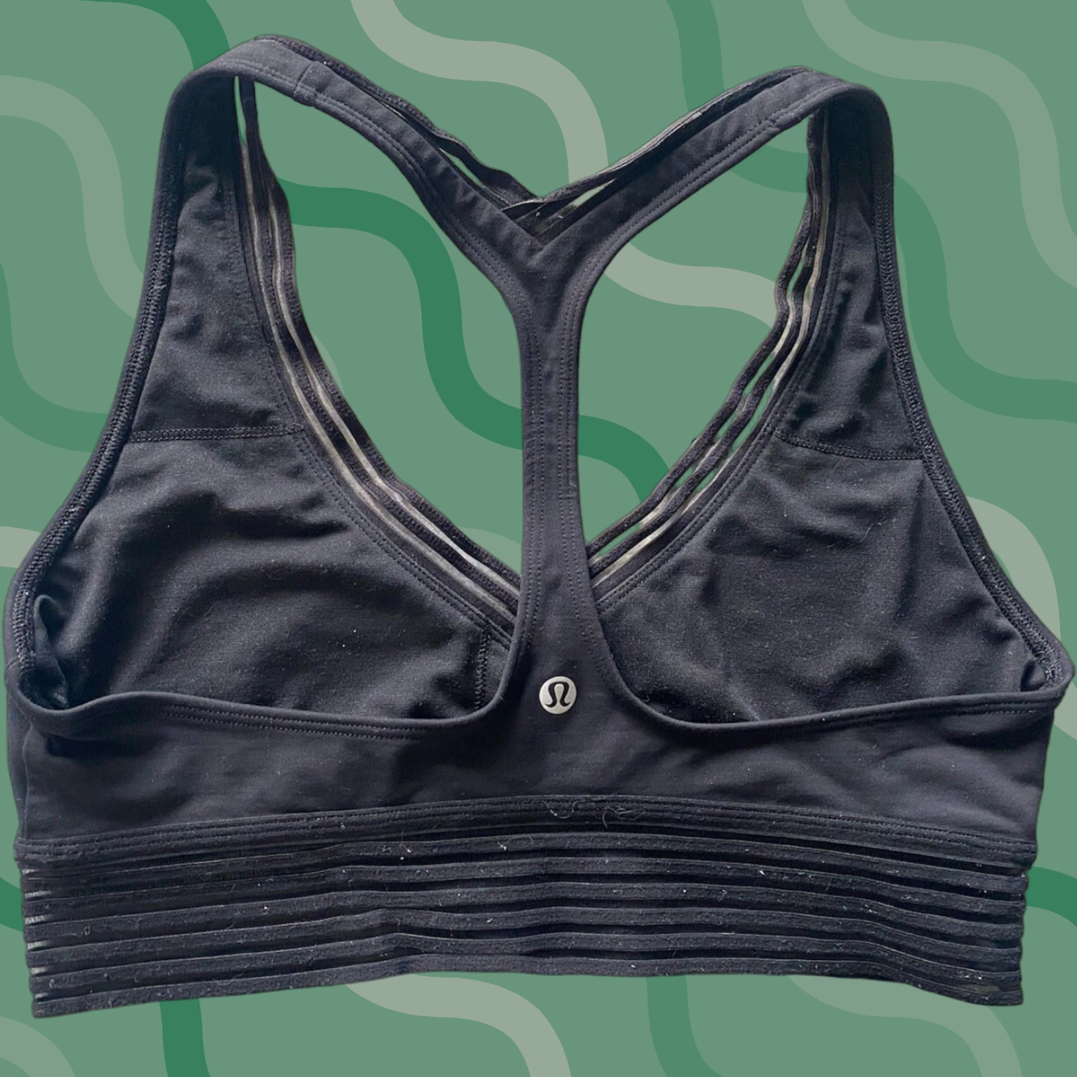 Lululemon Lululemon Bra Women Black Size 8 Activewear 8 Women Size ONE SIZE - 1 Thumbnail