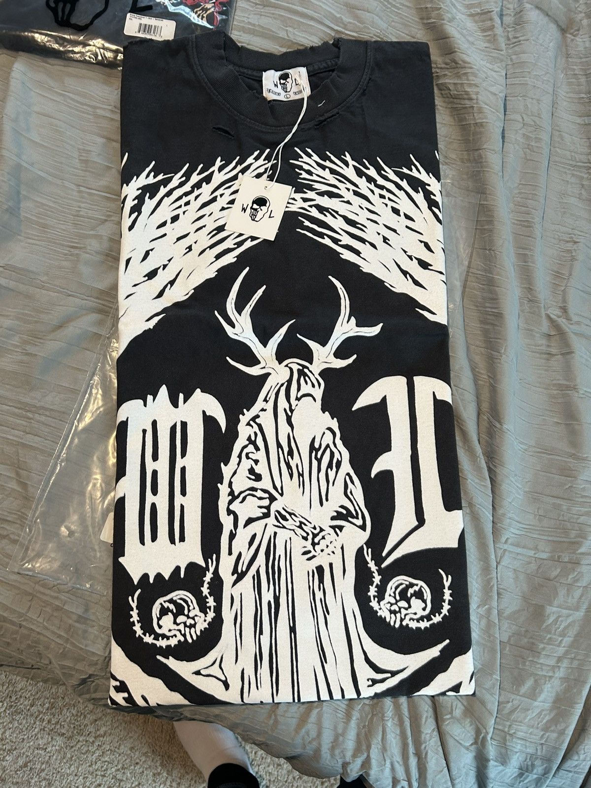 Designer × Warren Lotas Warren Lotas distressed Forest Reaper t shirt Size US L / EU 52-54 / 3 - 2 Thumbnail