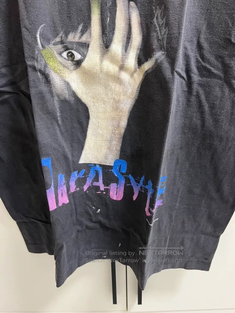 Saint Michael Saint Michael Parasite Signature Print Black Short Sleeve Size US XL / EU 56 / 4 - 5 Thumbnail