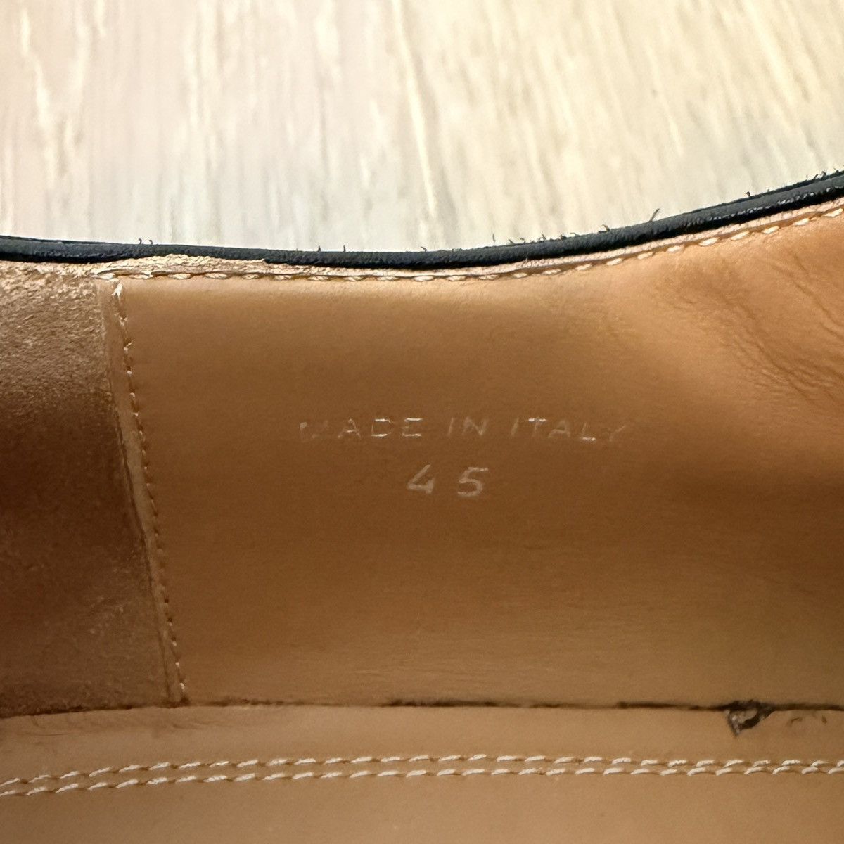Maison Margiela Maison Margiela Ivy Leather Square Toe Derby - 45 Size US 12 / EU 45 - 8 Thumbnail