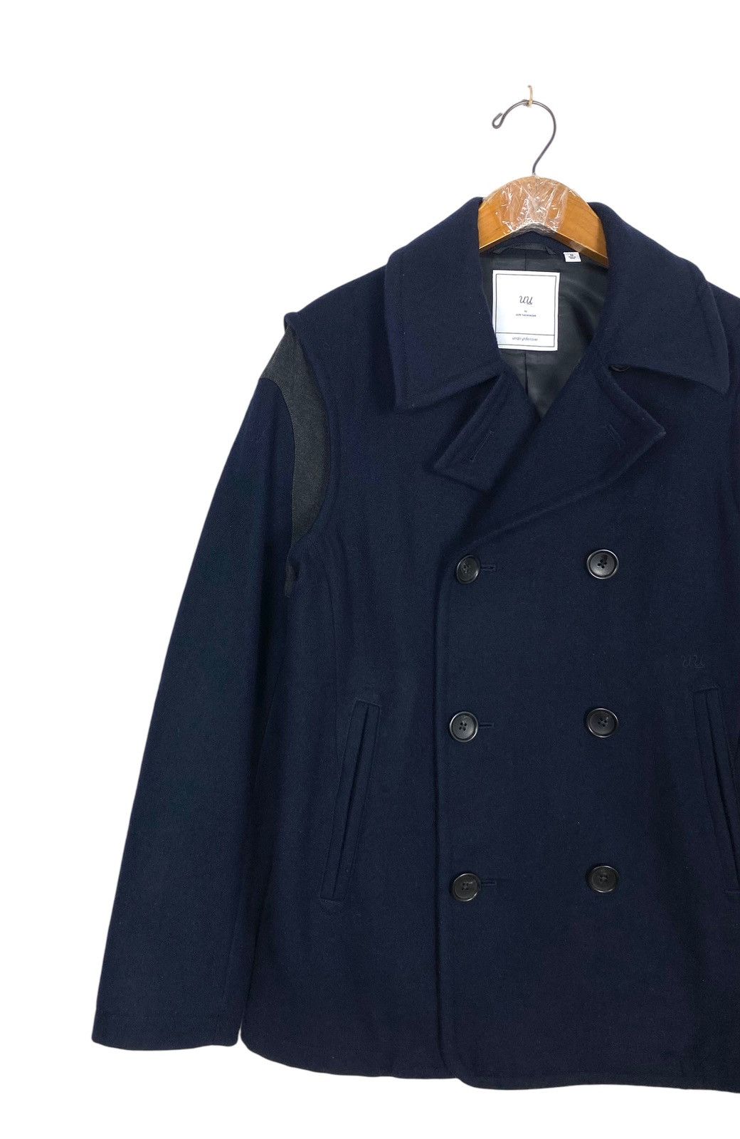 Undercover × Uniqlo Rare‼️ Undercover X Uniqlo Wool Pea Coat Size US S / EU 44-46 / 1 - 2 Thumbnail