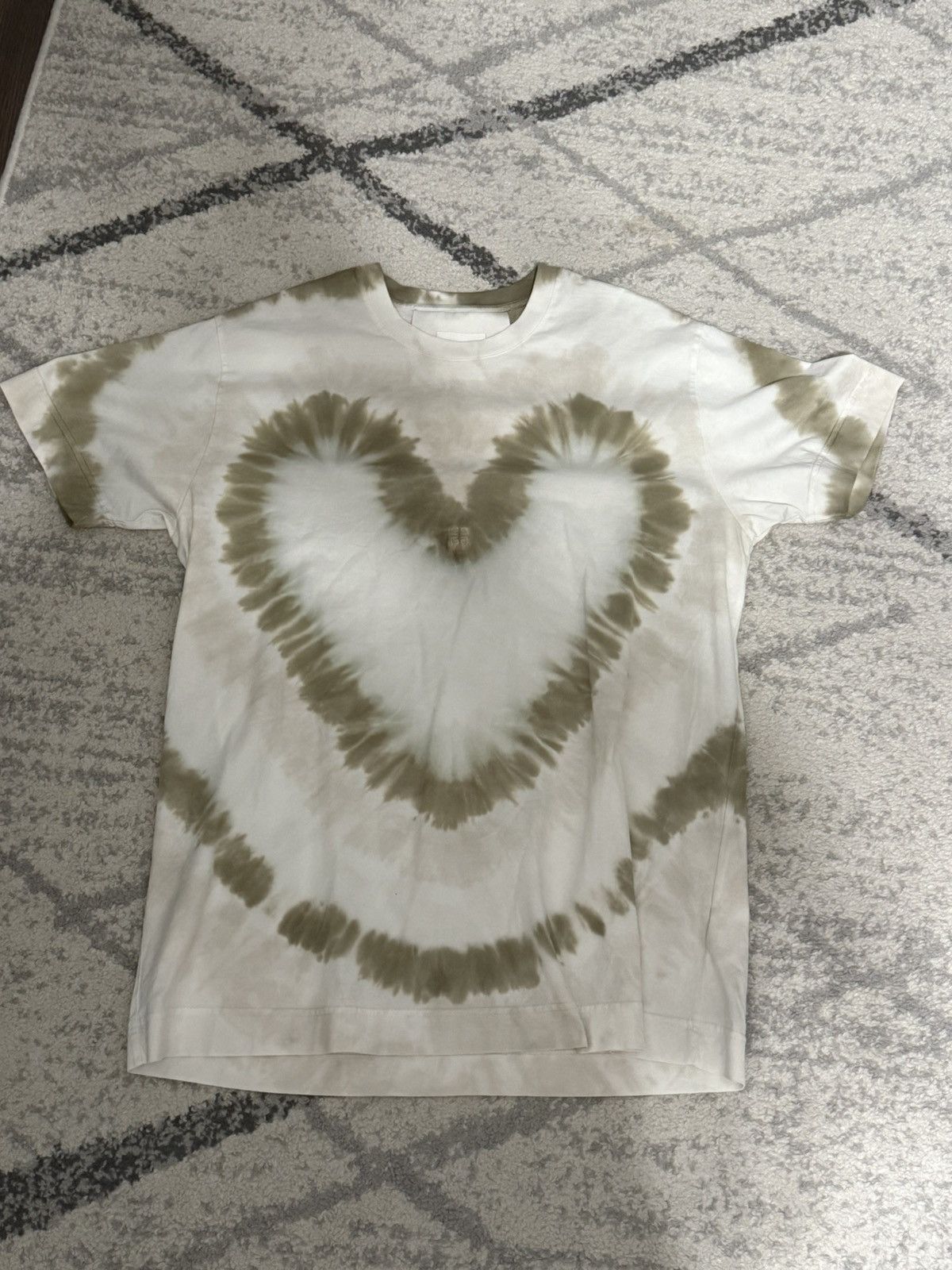 Givenchy Men’s Givenchy Tie-die Heart T-Shirt Size US XS / EU 42 / 0 - 1 Thumbnail