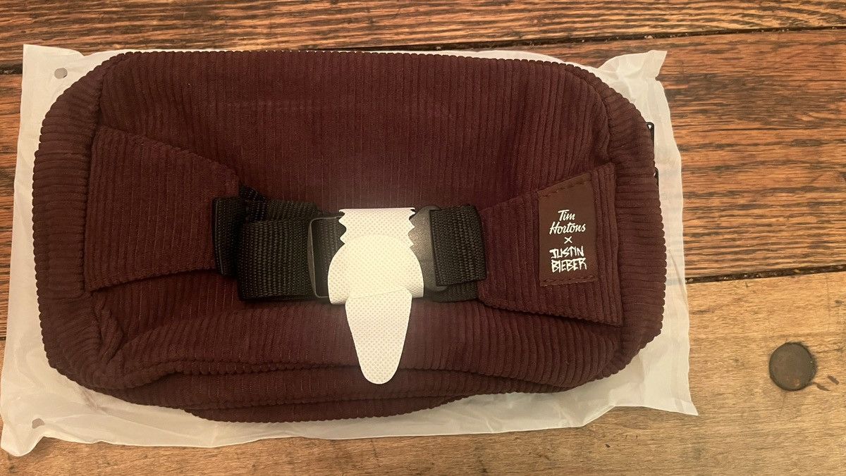 Justin Bieber Tim Hortons x Justin Bieber Corduroy Fanny Pack Size ONE SIZE - 2 Thumbnail