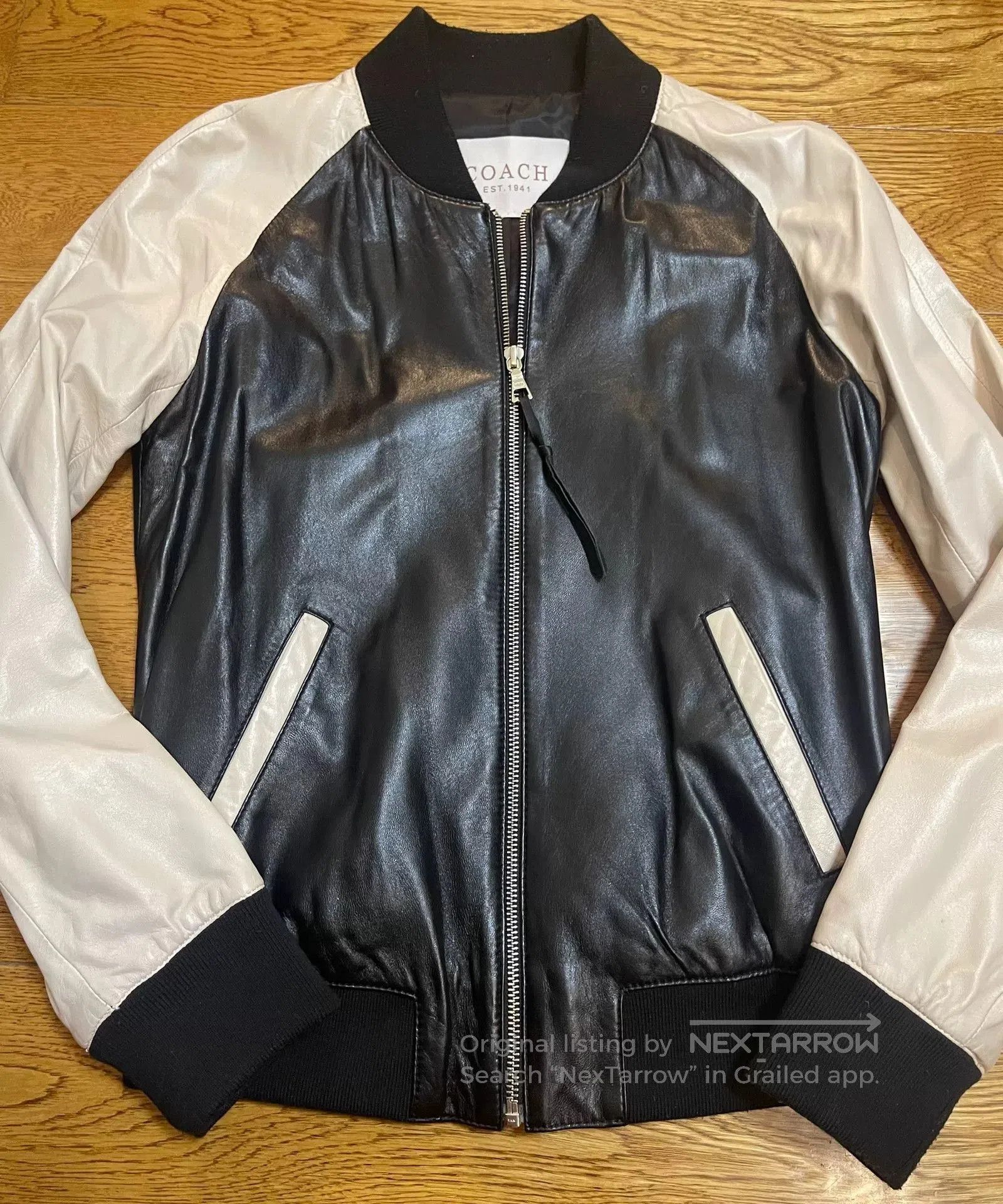 Coach Coach Liu Wen Leather Jacket. Size XS / US 0-2 / IT 36-38 - 2 Thumbnail