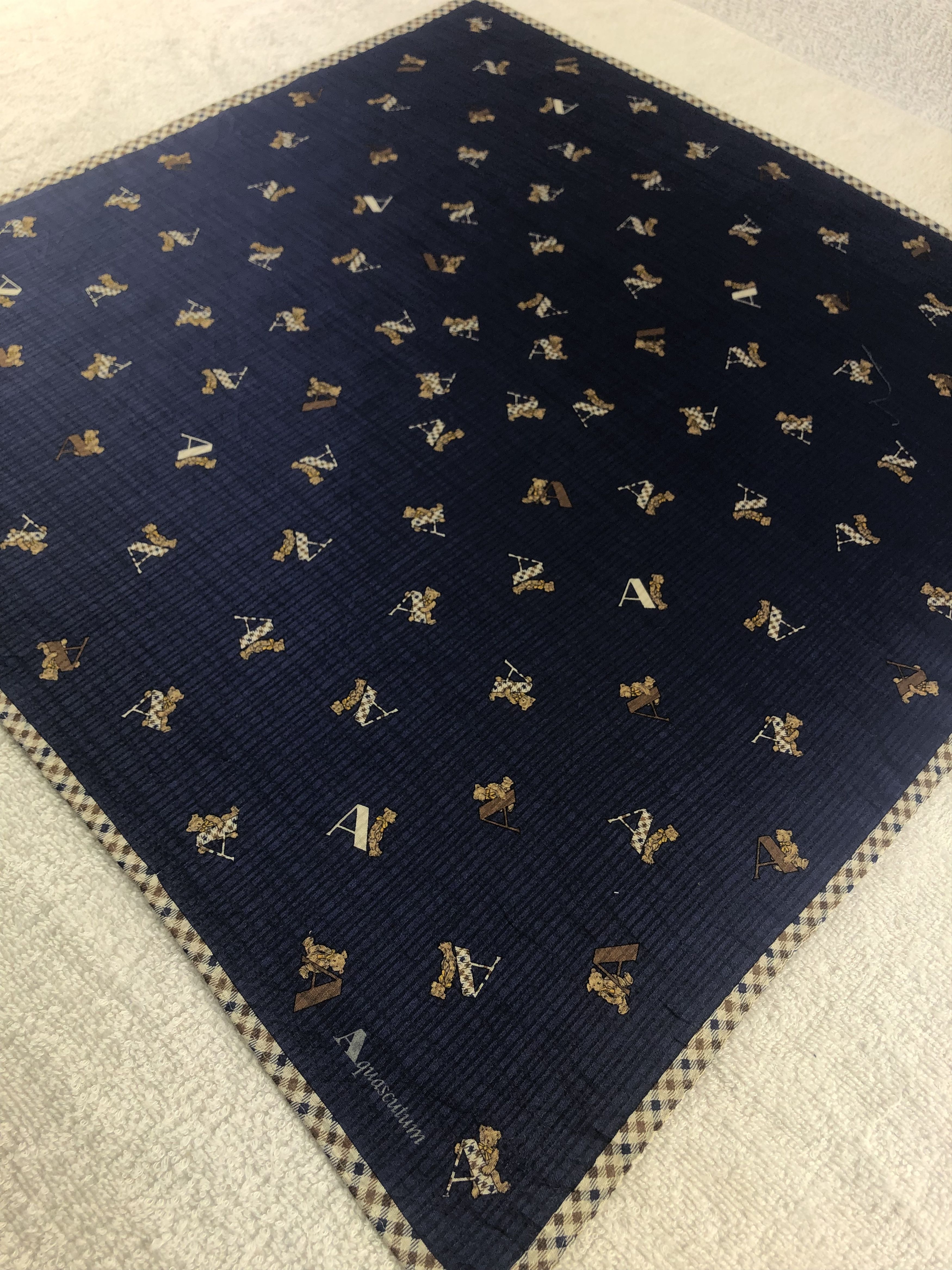 Aquascutum Aquasqutum Handkerchief / Bandana / Neckerchief Size ONE SIZE - 4 Thumbnail