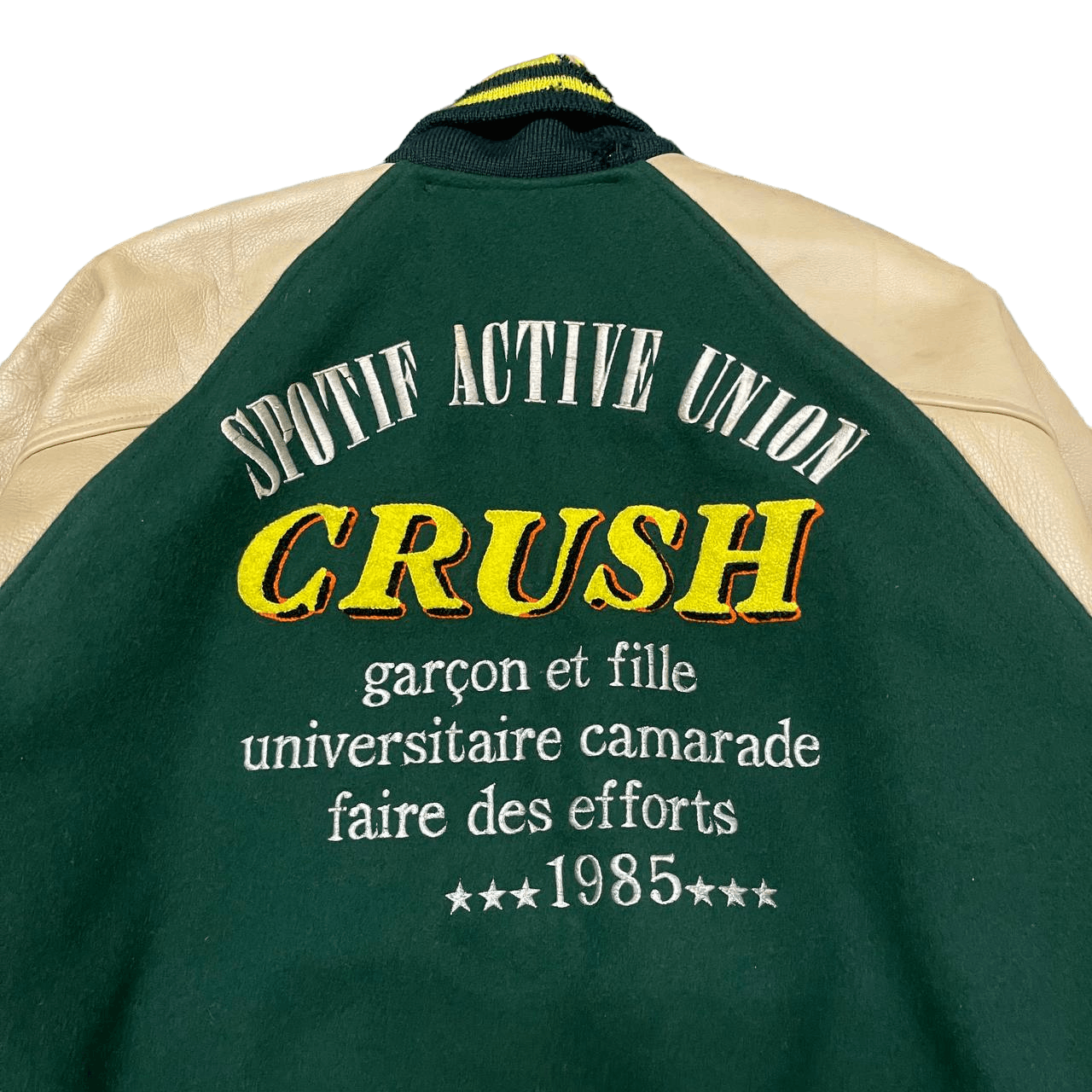 Japanese Brand Vintage 1985 Herox Tokyo Japan Crush Varsity Jacket Size US L / EU 52-54 / 3 - 2 Thumbnail