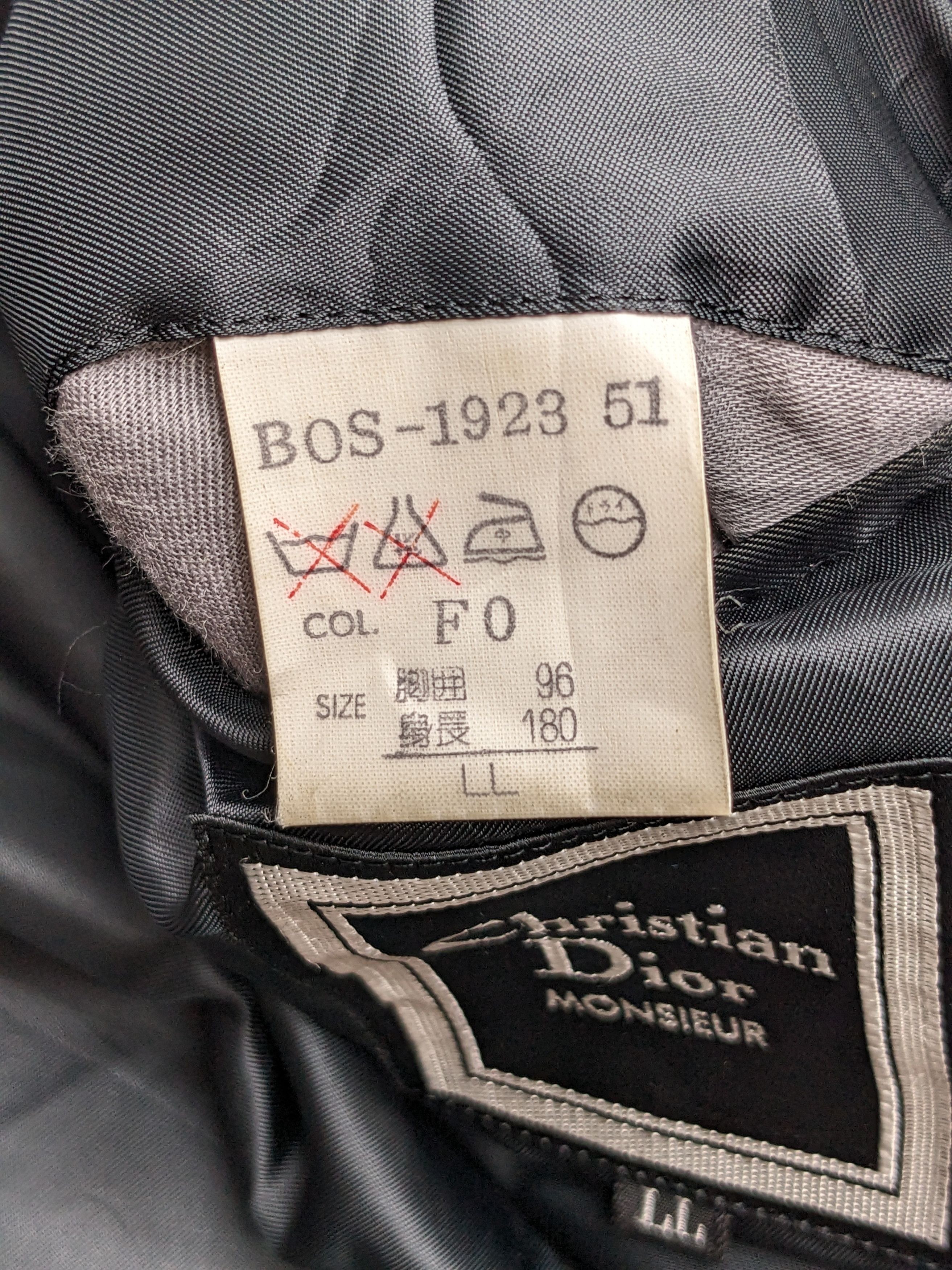 Christian Dior Monsieur CHRISTIAN DIOR MONSIEUR BLAZER JACKET Size US L / EU 52-54 / 3 - 18 Thumbnail