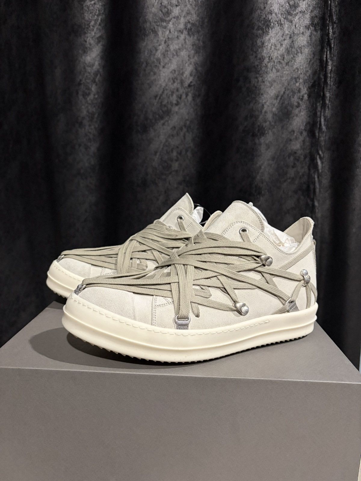 Rick Owens Rick Owens Megalace Ramones Low Size US 8 / EU 41 - 2 Thumbnail