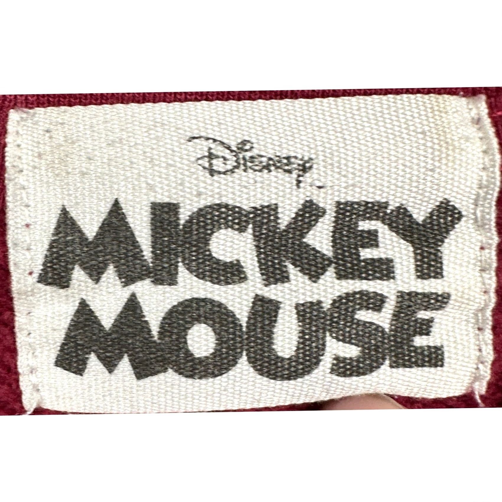 Disney Disney Mickey Mouse Sweatshirt Mens M Red Crewneck Pullover Embroidered EUC Size US M / EU 48-50 / 2 - 4 Thumbnail