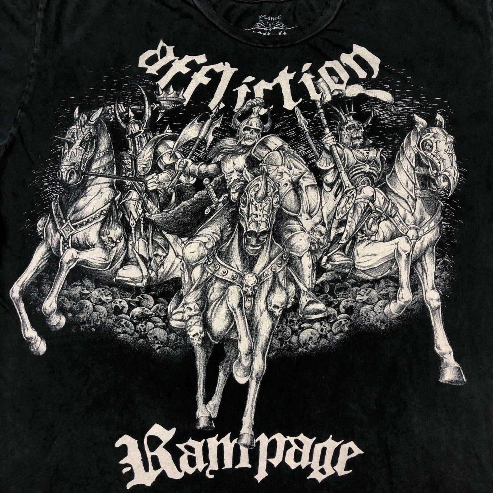 Affliction × UFC × Vintage Affliction Rampage Quinton Jackson UFC Tee T ...