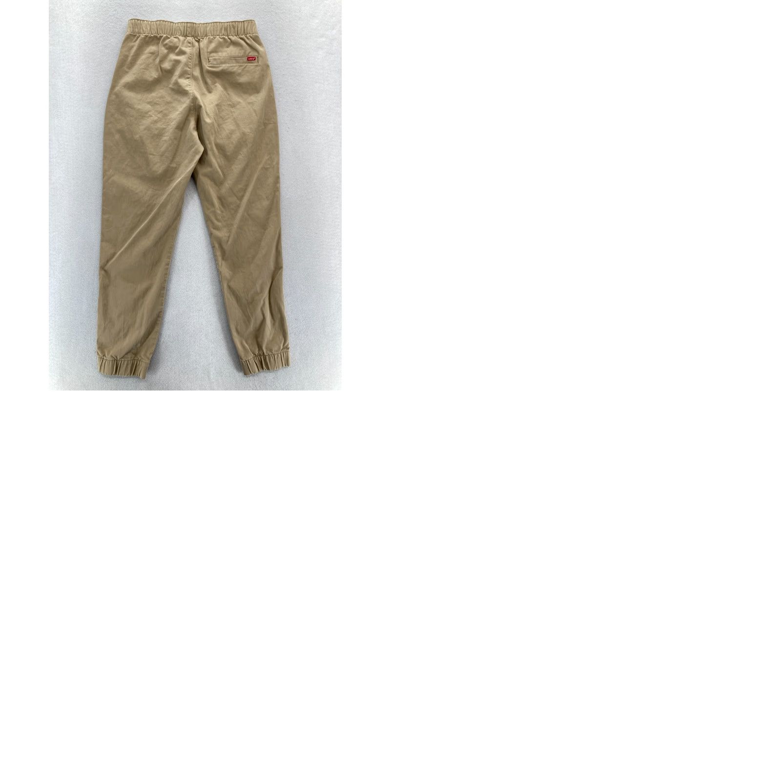 Levi's Levi's XX Chino Jogger Pants Mens Small Khaki Beige Stretch Tapered Drawstring Enhanced for Everyday Wear Size US 29 - 10 Thumbnail