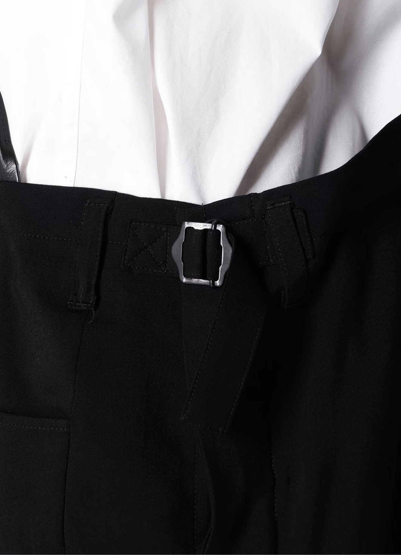 Yohji Yamamoto Yohji Yamamoto Pour Homme W/GABARDINE RIGHT SIDE VENTS SKIRT Size US 32 / EU 48 - 11 Thumbnail