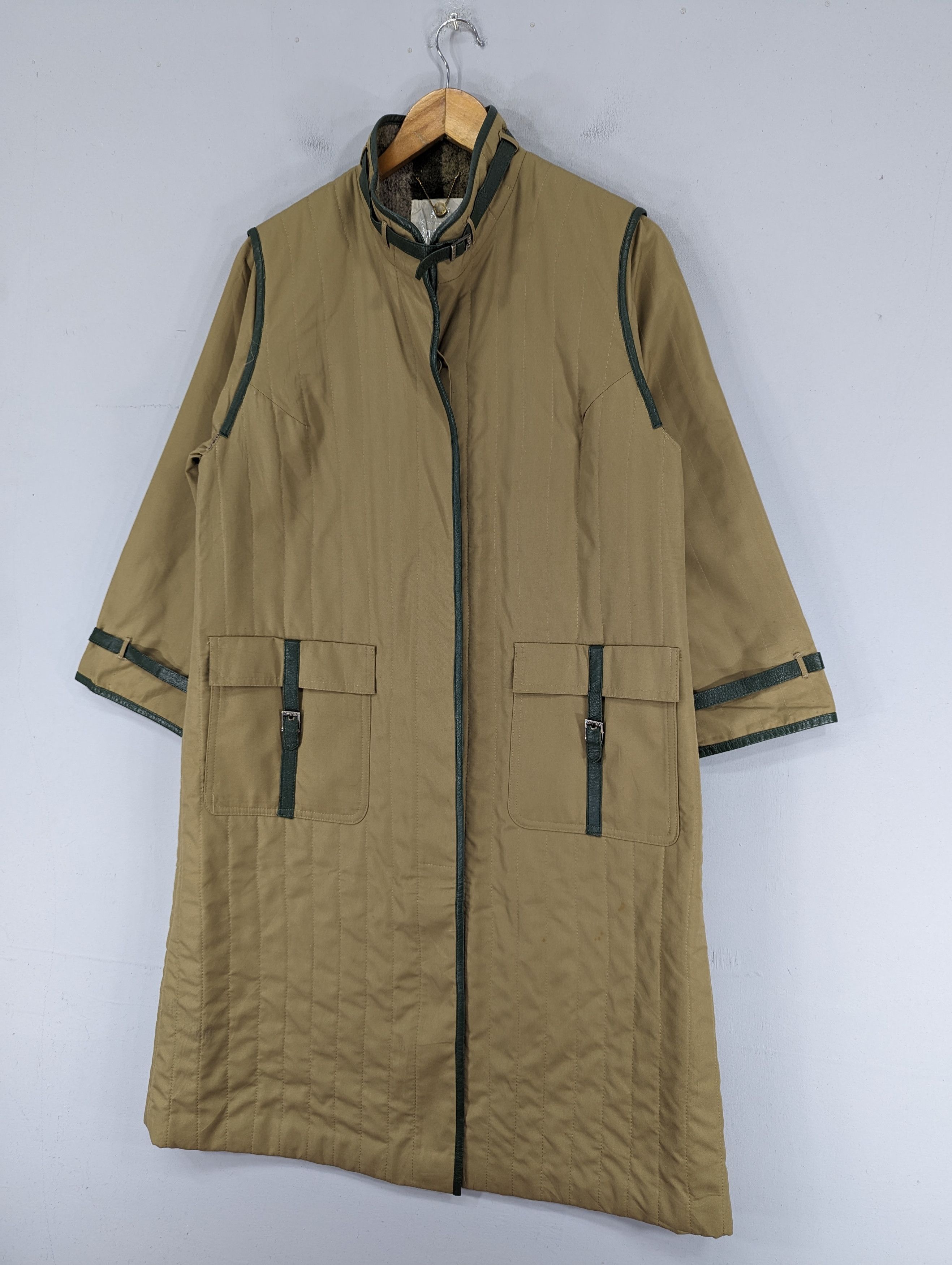 Designer × Japanese Brand × Vintage 🔥RARE🔥Japanese Brand Inner Fleece Long Jacket Size L / US 10 / IT 46 - 3 Thumbnail