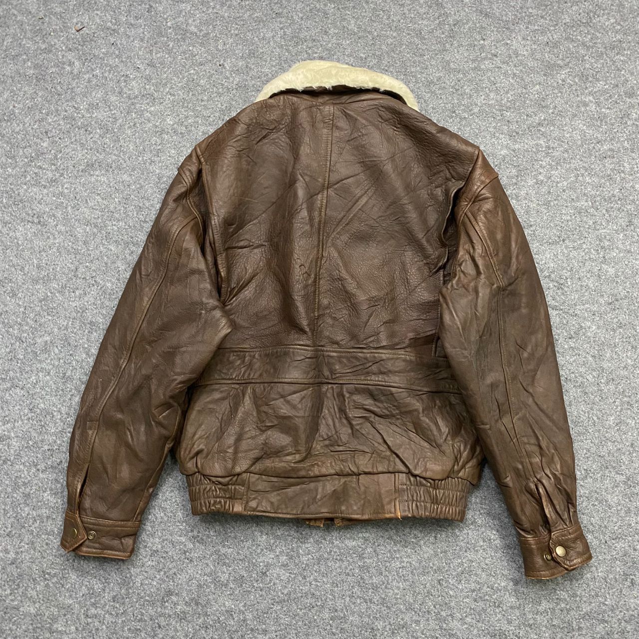 Vintage 💥Best Offer💥 Vintage U.s Army Air Force Flight Jacket Size US L / EU 52-54 / 3 - 2 Thumbnail