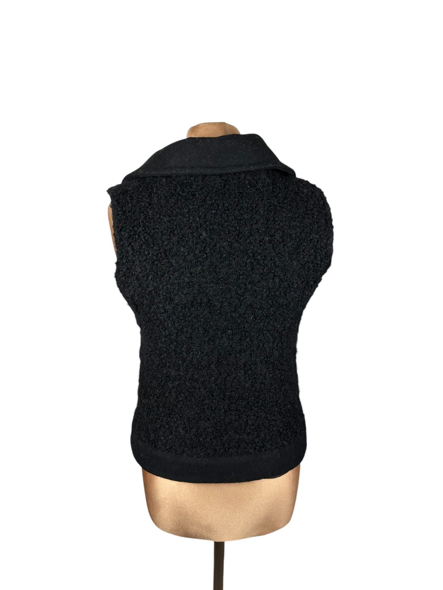 Allsaints × Designer Allsaints Avant Garde Wool Zip Y2k Vest Size S / US 4 / IT 40 - 9 Thumbnail