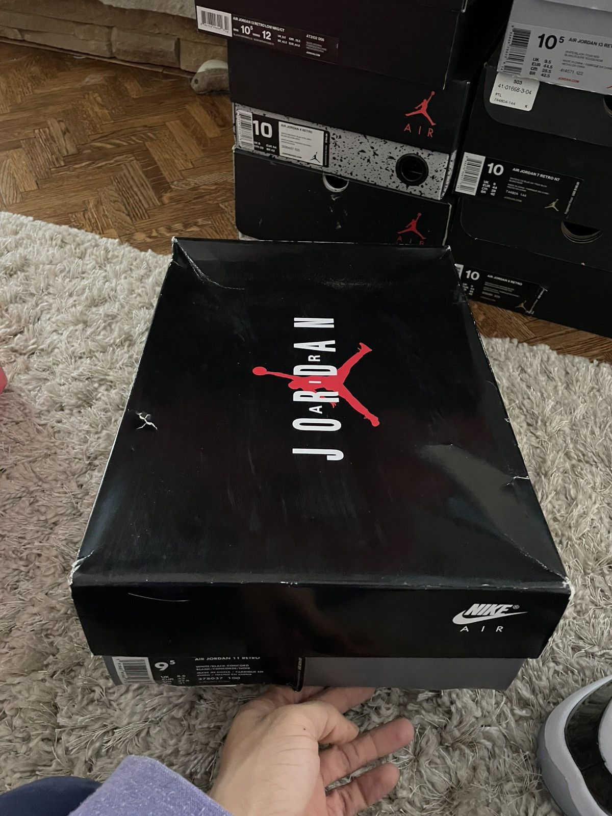 Jordan Brand Jordan 11 Concord Size US 9.5 / EU 42-43 - 10 Thumbnail