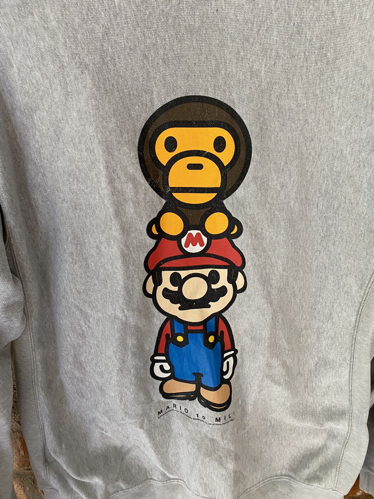 Bape Bape x Nintendo Mario Baby Milo Full Zip Hoodie Size US M / EU 48-50 / 2 - 18 Thumbnail