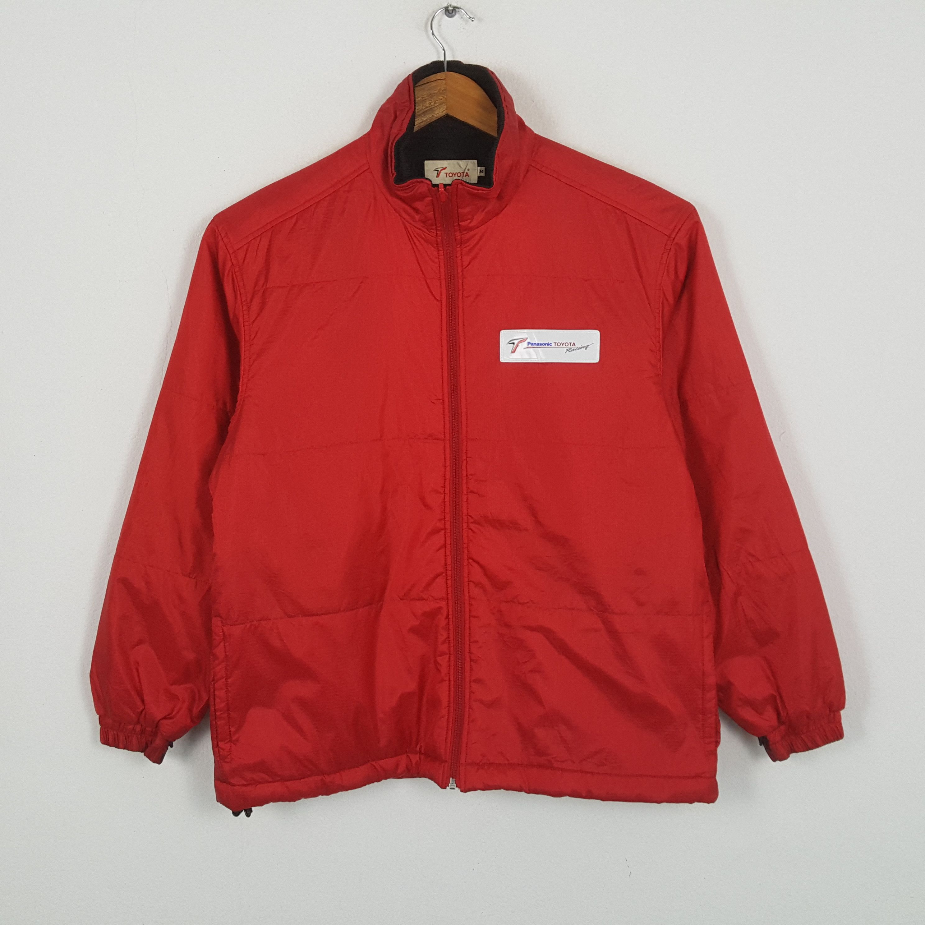 Vintage Vintage PANASONIC TOYOTA RACING Team Japan Motorsport Jacket Size US L / EU 52-54 / 3 - 3 Thumbnail