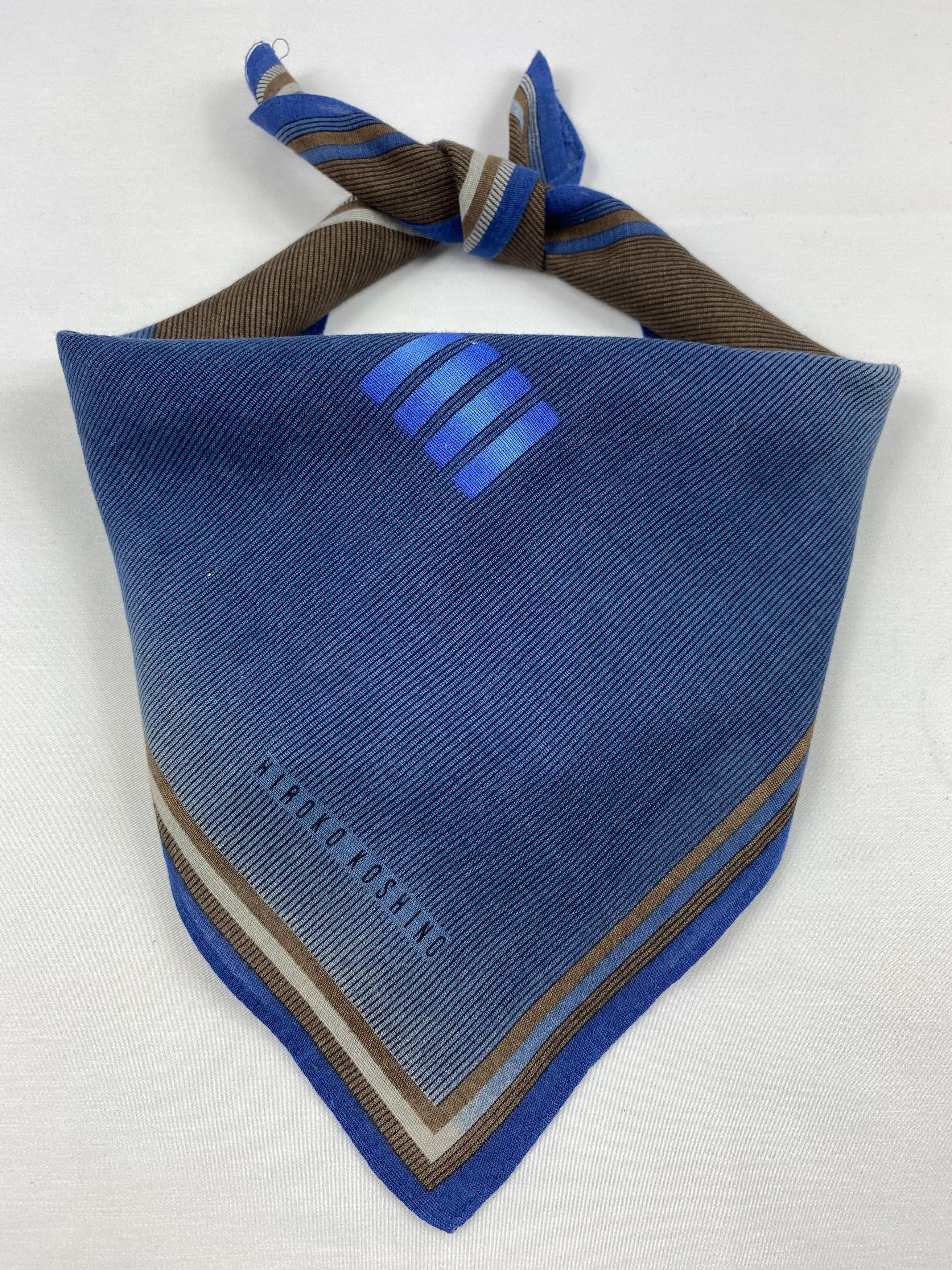 Hiroko Koshino Homme × Japanese Brand × Vintage Hiroko Koshino Handkerchief / Bandana / Neckerchief Size ONE SIZE - 1 Thumbnail