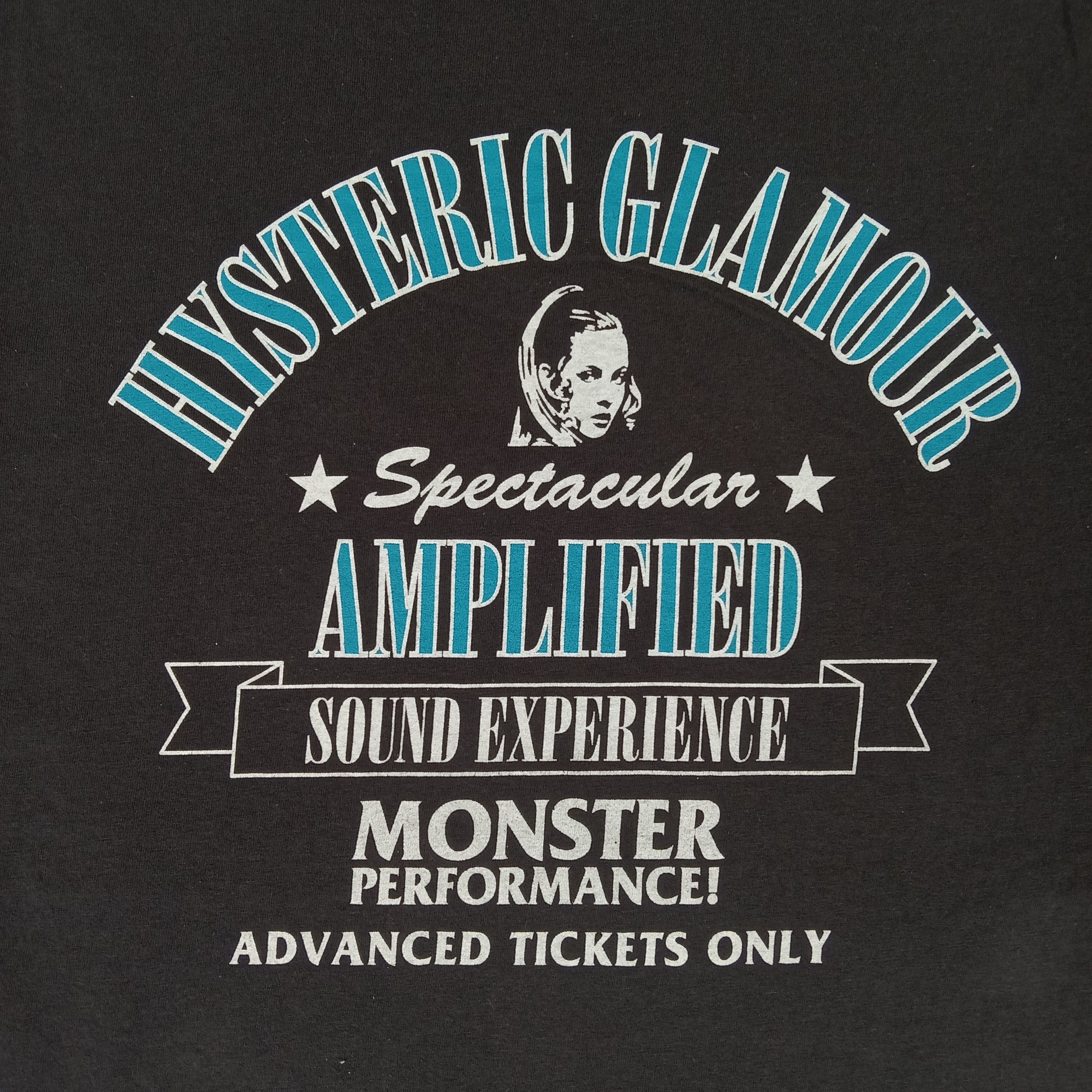 Hysteric Glamour × Japanese Brand × Vintage Hysteric Glamour Japanese Brand Parody Tshirt Size US M / EU 48-50 / 2 - 2 Thumbnail