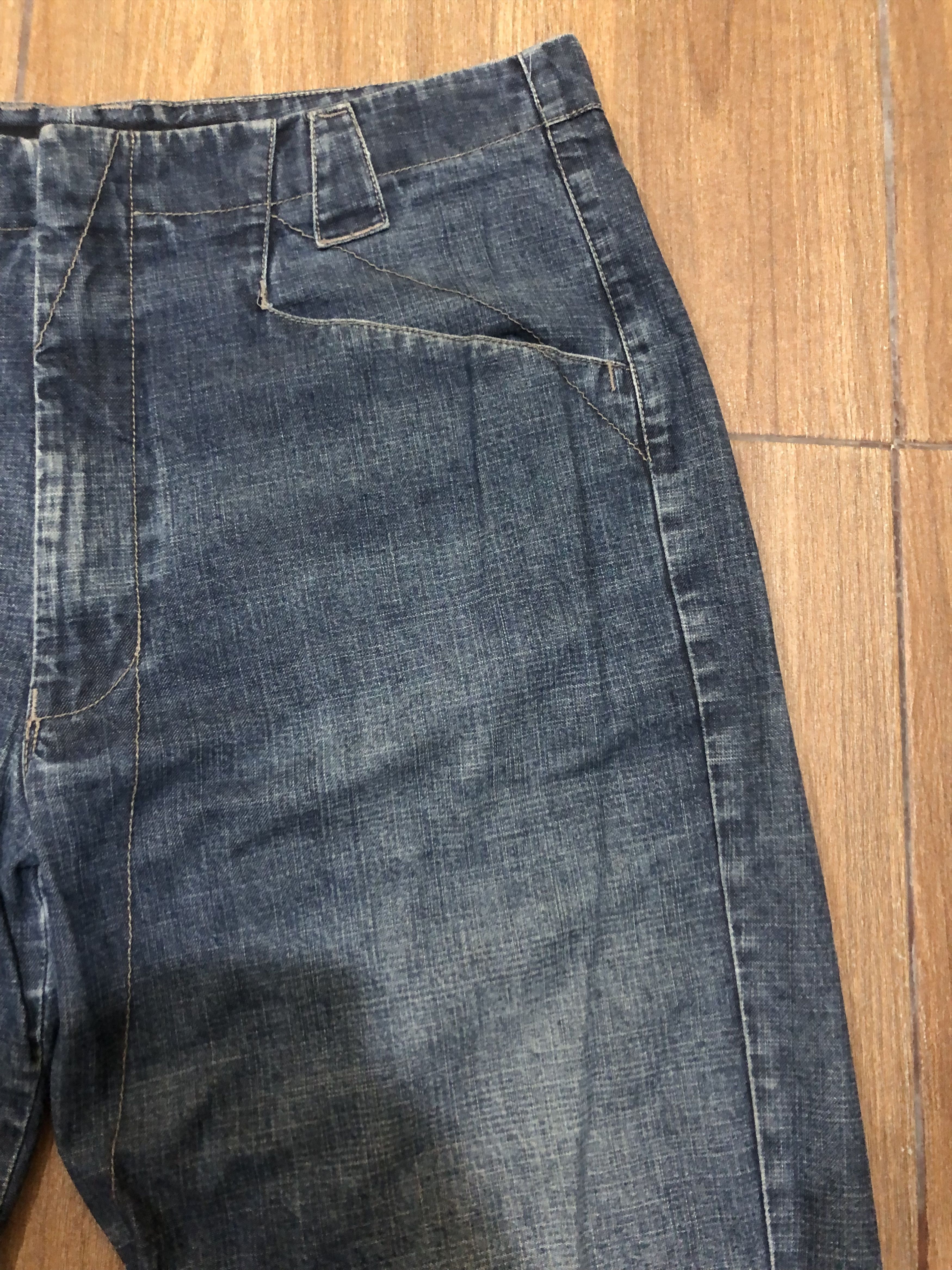 Marithe + Francois Girbaud Archival Marithé François Girbaud Multi-Pocket Shuttle Denim Size US 38 / EU 54 - 4 Thumbnail