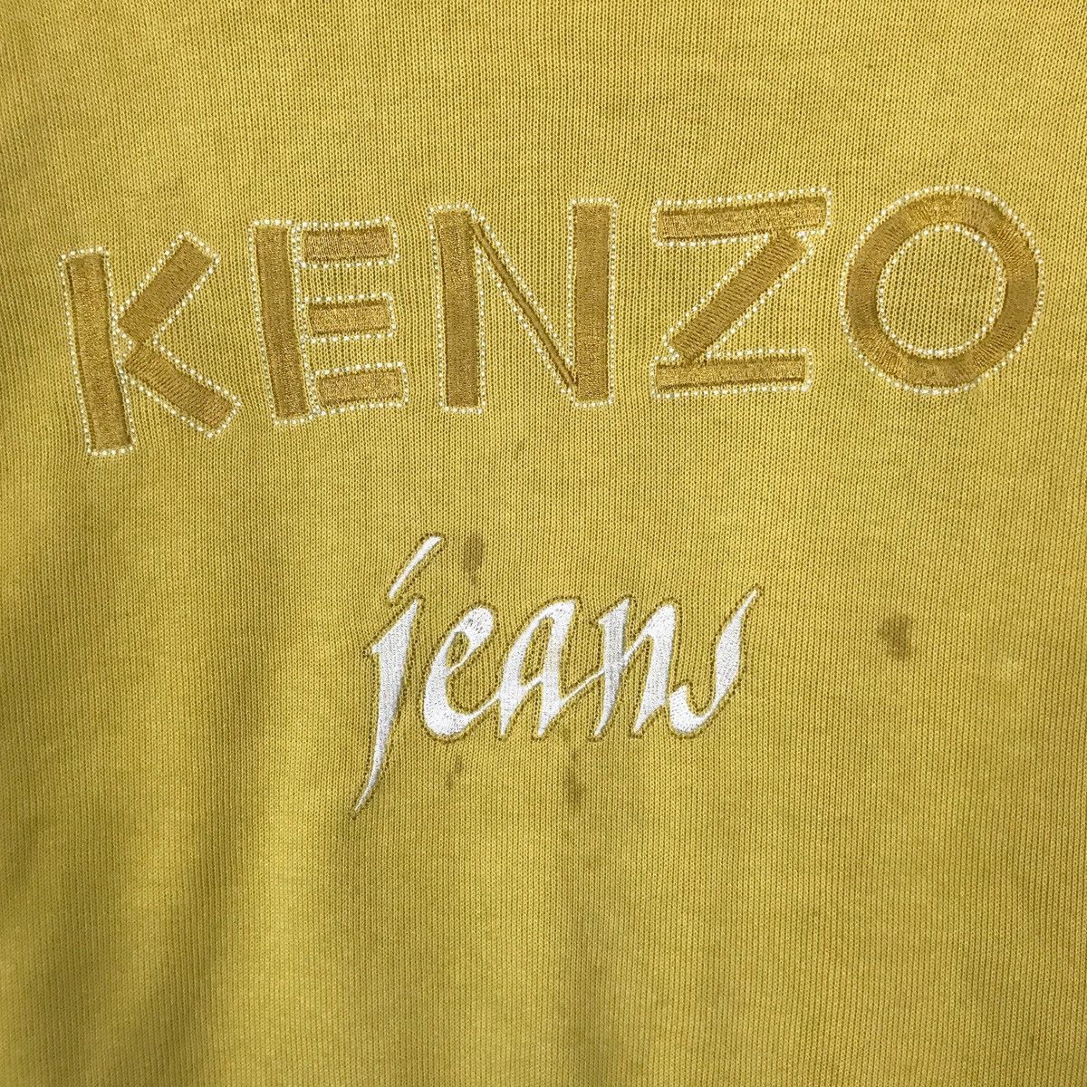 Kenzo Vintage Kenzo Jeans Spell Out Pullover Jumper Sweatshirt Size US L / EU 52-54 / 3 - 3 Thumbnail