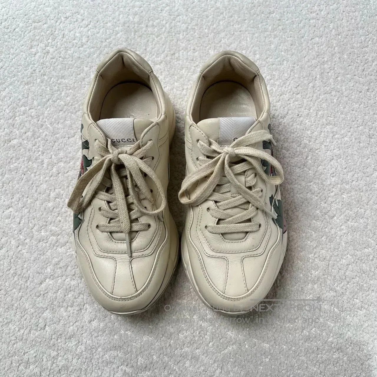 Gucci Gucci Strawberry Letter Dad Shoes. Size US 4 / IT 34 - 2 Thumbnail
