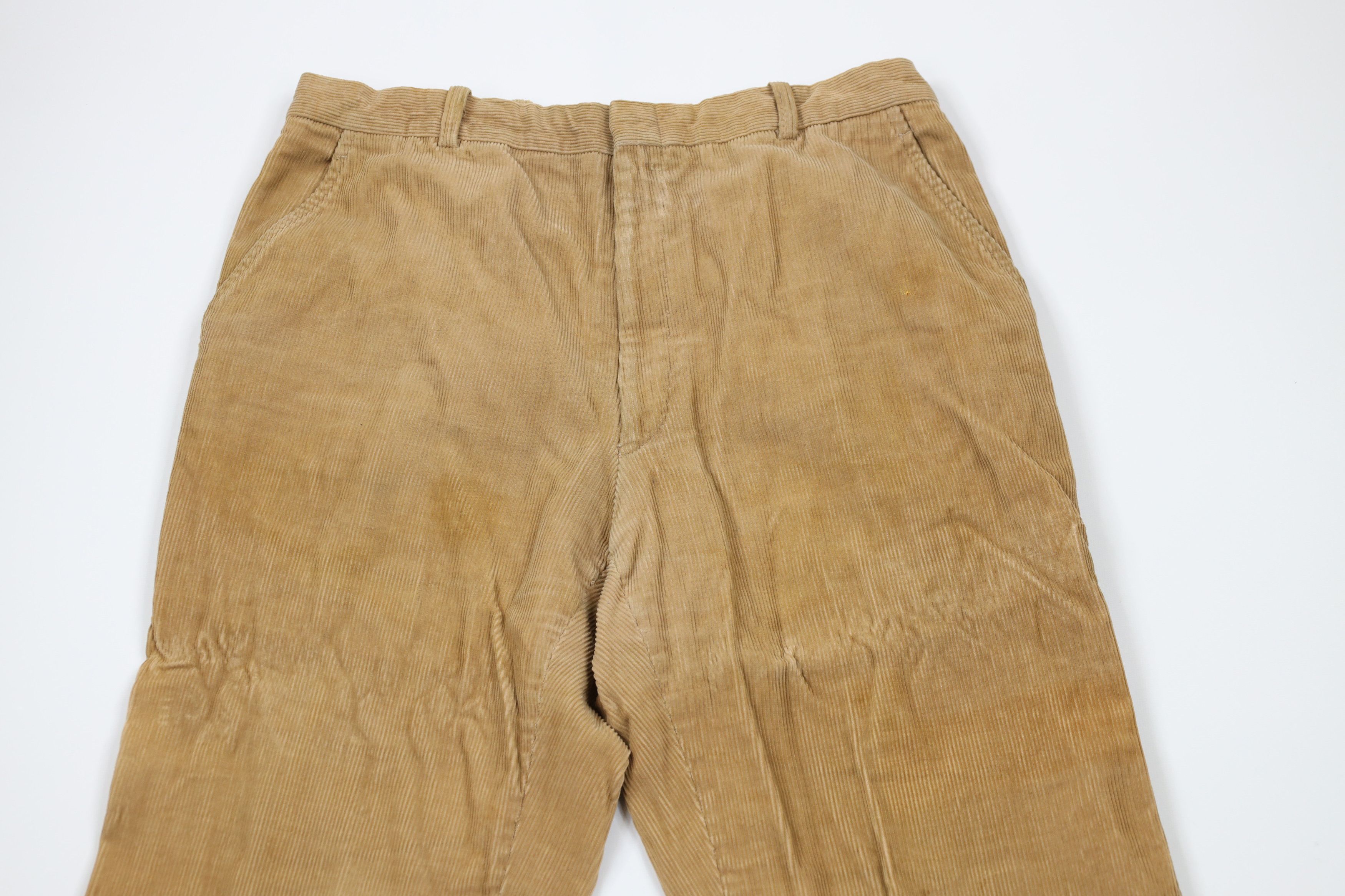 Vintage Vintage 70s Streetwear Wide Leg Bell Bottoms Corduroy Pants Size US 32 / EU 48 - 2 Thumbnail