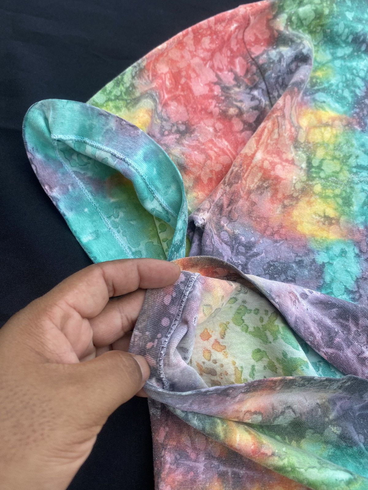 Vintage Rare Vintage Tie Dye Tshirt (Single Stitches) Size US M / EU 48-50 / 2 - 11 Thumbnail
