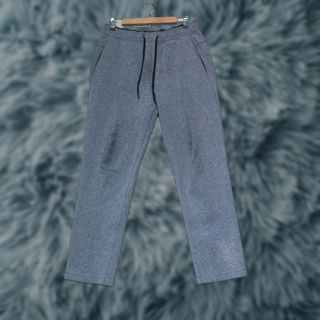 Lululemon Lululemon Jogger Pants Mens Medium Gray Drawstring Athletic Cross Training Gym Running City Distressed See Pics Measurements Size US 31 - 1 Thumbnail