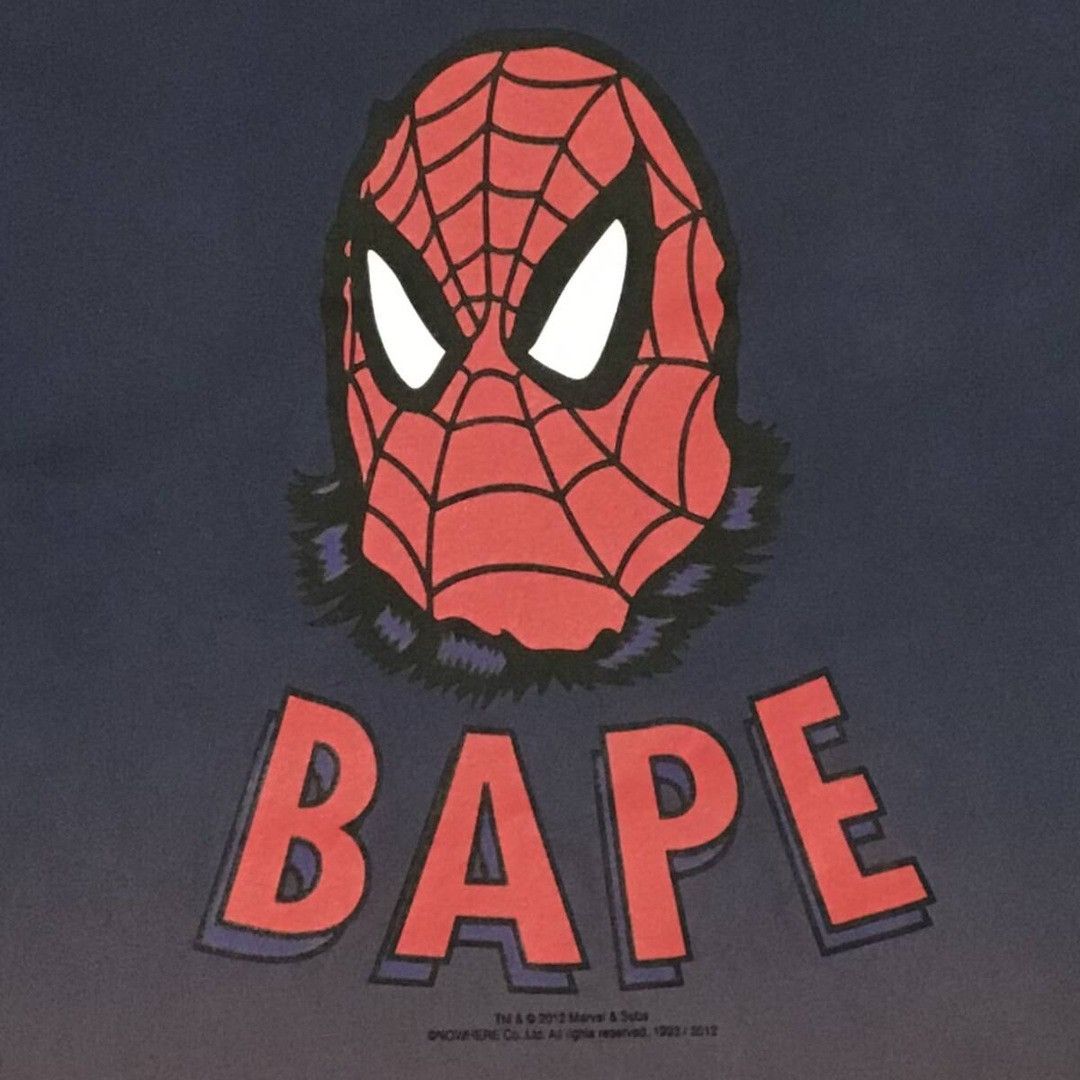 Bape × Marvel Comics BAPE × Marvel Comics Spider Man Gradient T-shirt APE NIGO Size US S / EU 44-46 / 1 - 2 Thumbnail
