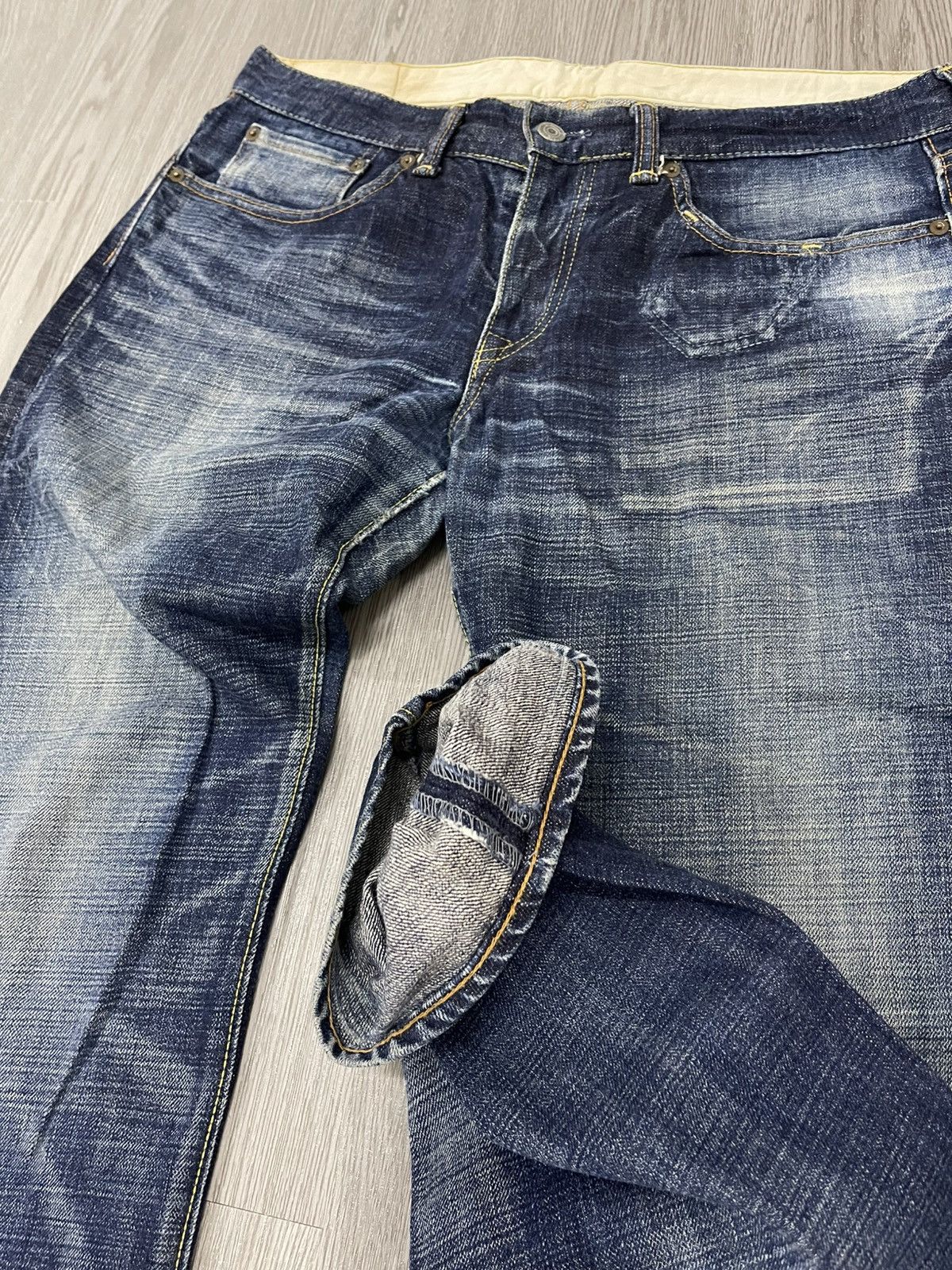 Eternal Japan Back Buckle Slubby Denim