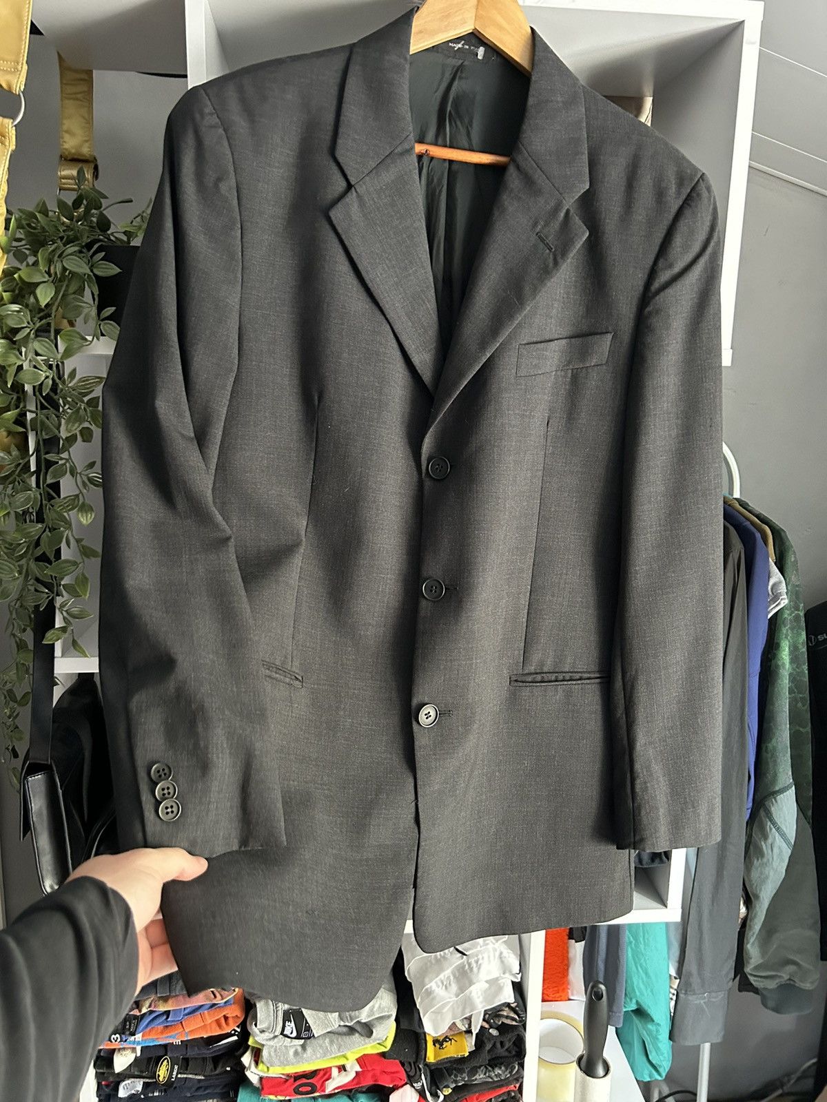 Emporio Armani Vintage Emporio Armani blazer made in italy Size 52R - 3 Thumbnail